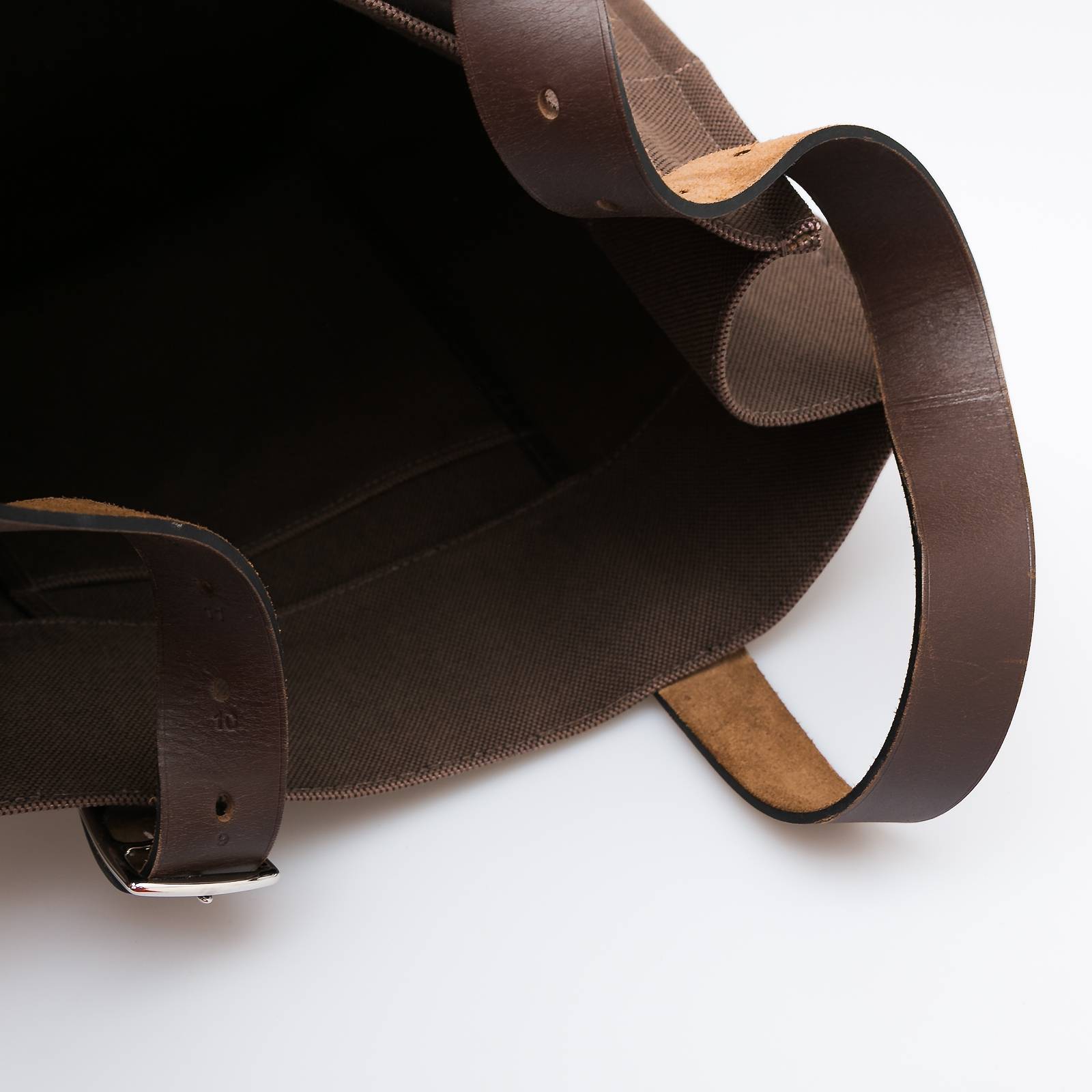 Сумка коричневого цвета Hermes - фото из каталога магазина брендовой одежды Second Friend Store Сумка Hermes - купить оригинал в секонд-хенде SFS - 6