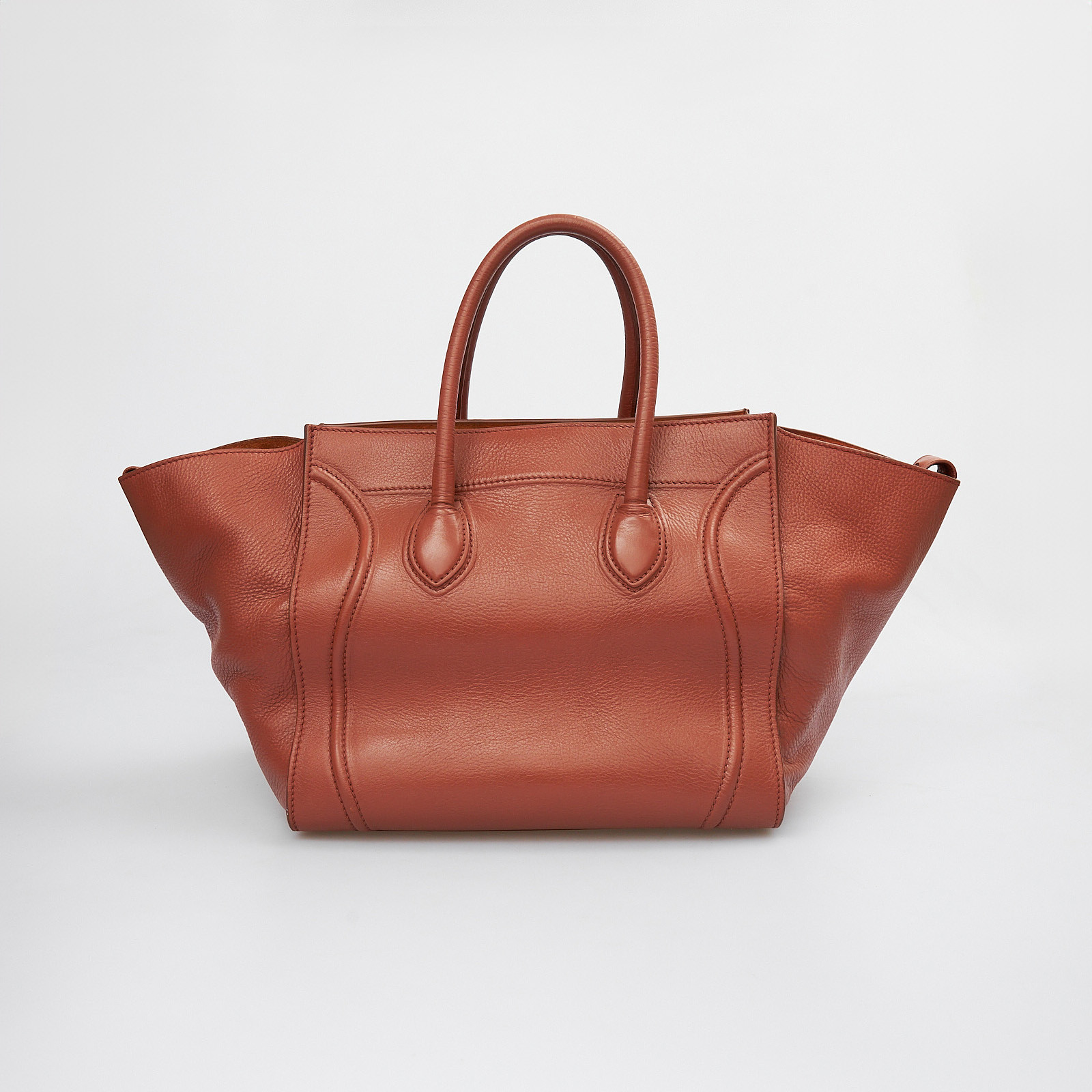 Сумка коричневого цвета Celine - фото из каталога магазина брендовой одежды Second Friend Store Сумка Celine - купить оригинал в секонд-хенде SFS - 4