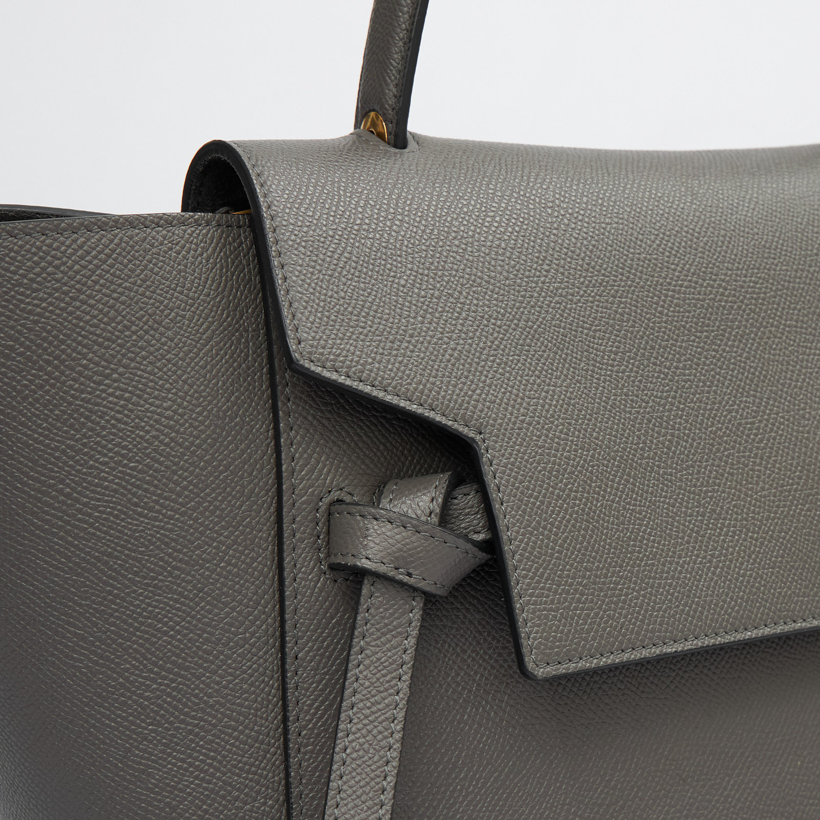 Сумка серого цвета Celine - фото из каталога магазина брендовой одежды Second Friend Store Сумка Celine - купить оригинал в секонд-хенде SFS - 5