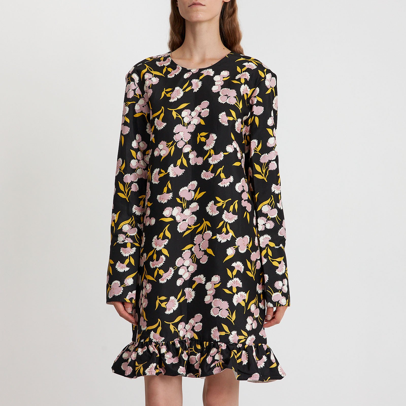 Платье черного цвета Marni - фото из каталога магазина брендовой одежды Second Friend Store Платье Marni - купить оригинал в секонд-хенде SFS - 1