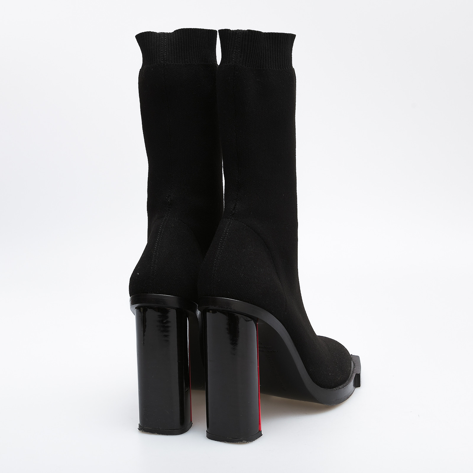 Сапоги черного цвета Alexander McQueen - фото из каталога магазина брендовой одежды Second Friend Store Сапоги Alexander McQueen - купить оригинал в секонд-хенде SFS - 3