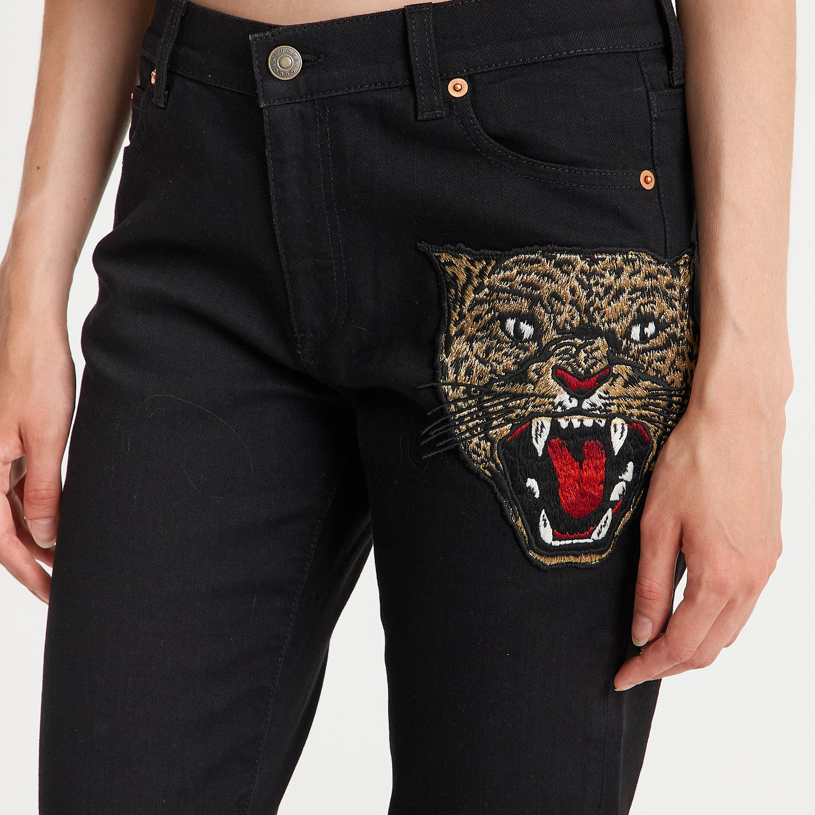 Джинсы Gucci - купить оригинал в секонд-хенде SFS - 4