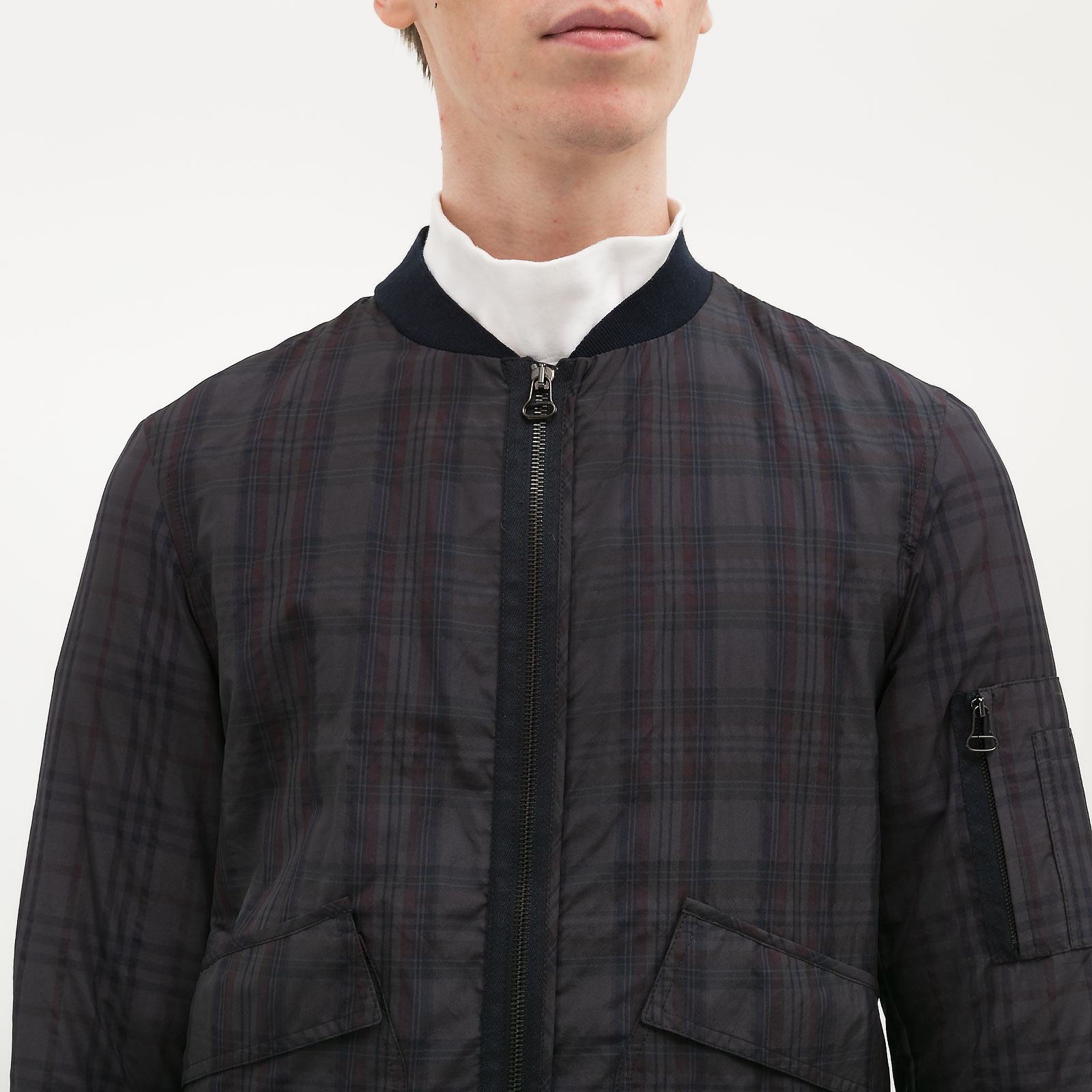 Куртка синего цвета Lanvin - фото из каталога магазина брендовой одежды Second Friend Store Куртка Lanvin - купить оригинал в секонд-хенде SFS - 4