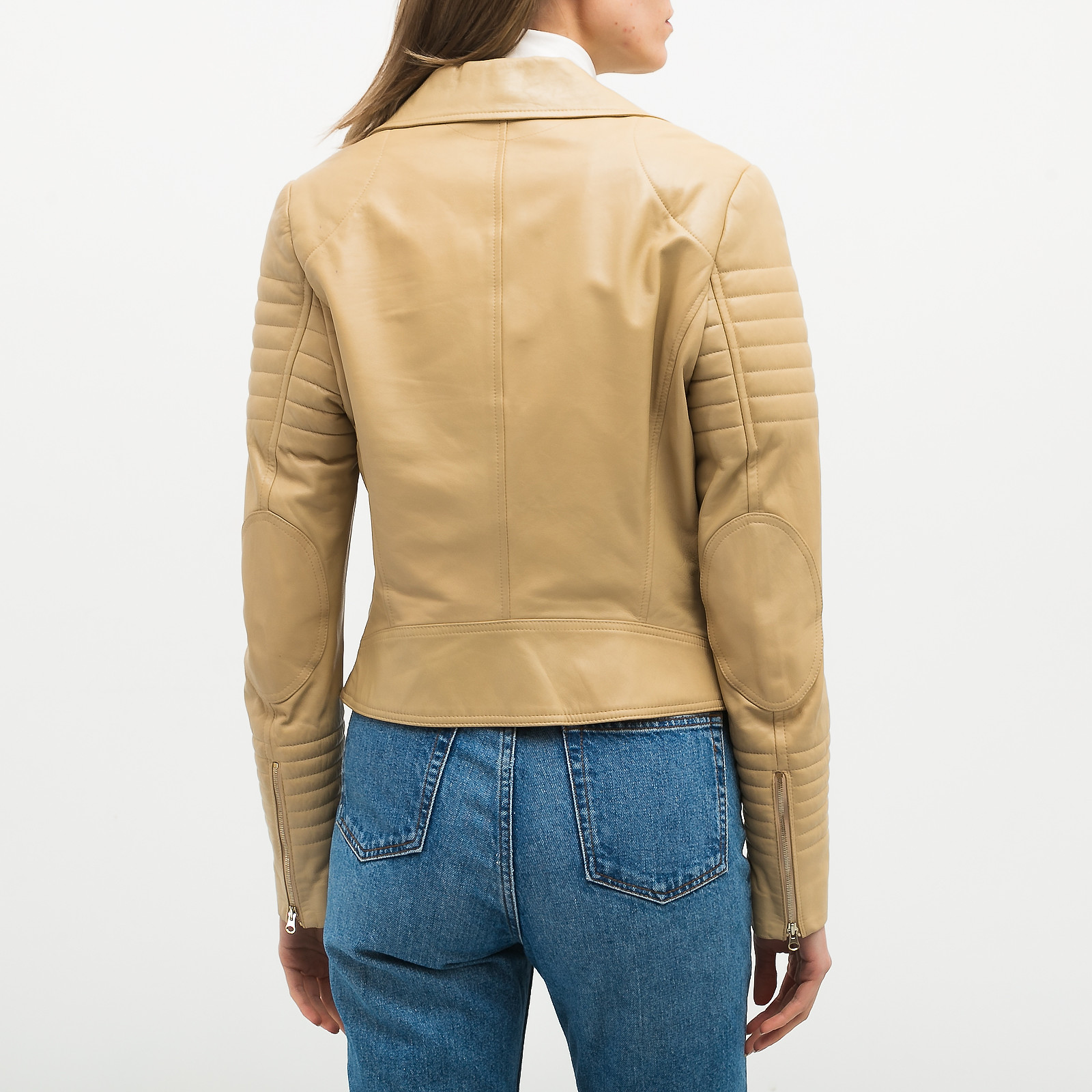 Кожаная куртка Yves Salomon - купить оригинал в секонд-хенде SFS