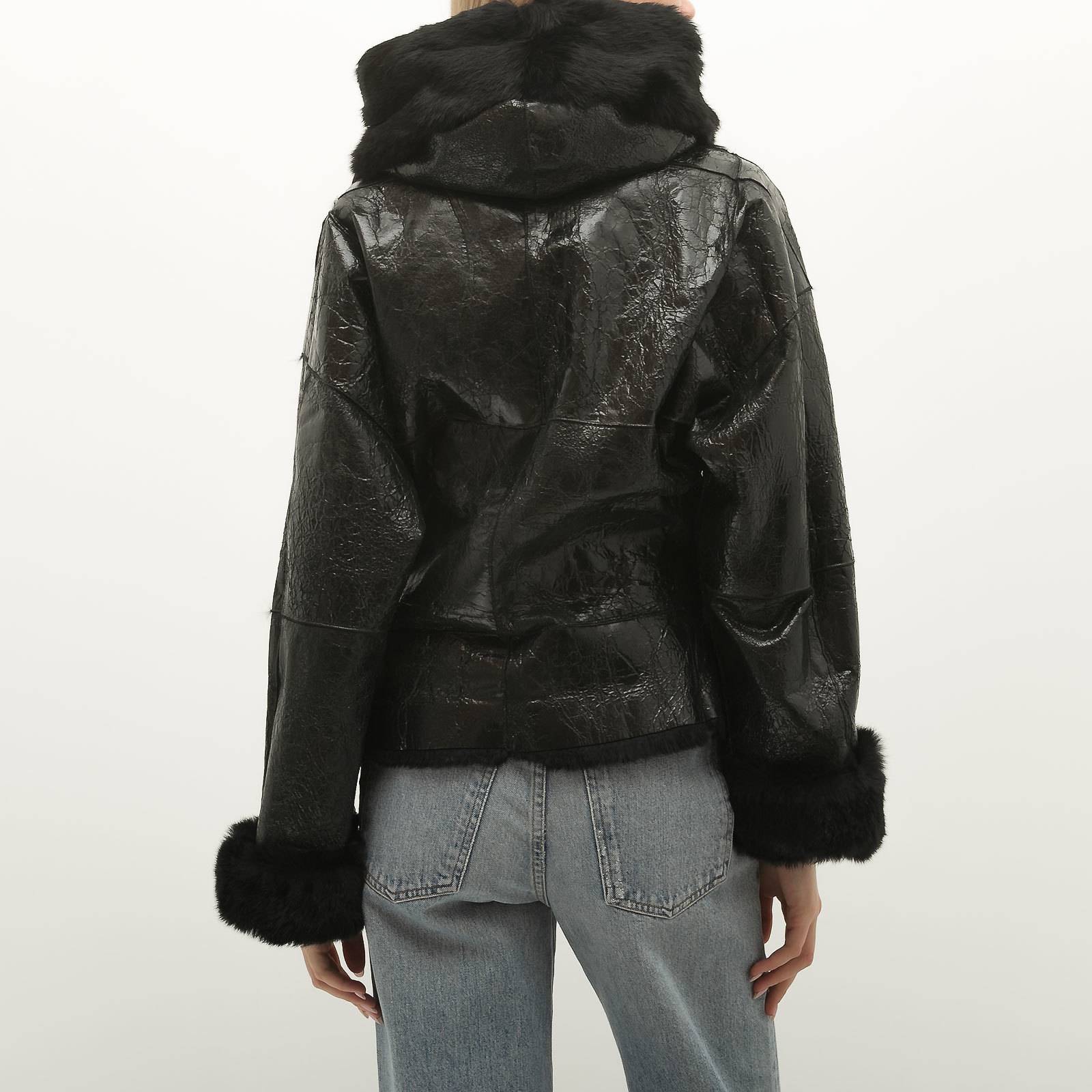 Кожаная куртка Dolce&Gabbana - купить оригинал в секонд-хенде SFS