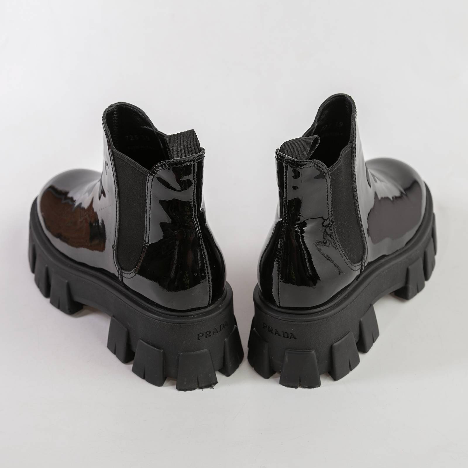 Ботинки Prada черные, - купить за 36700 ₽