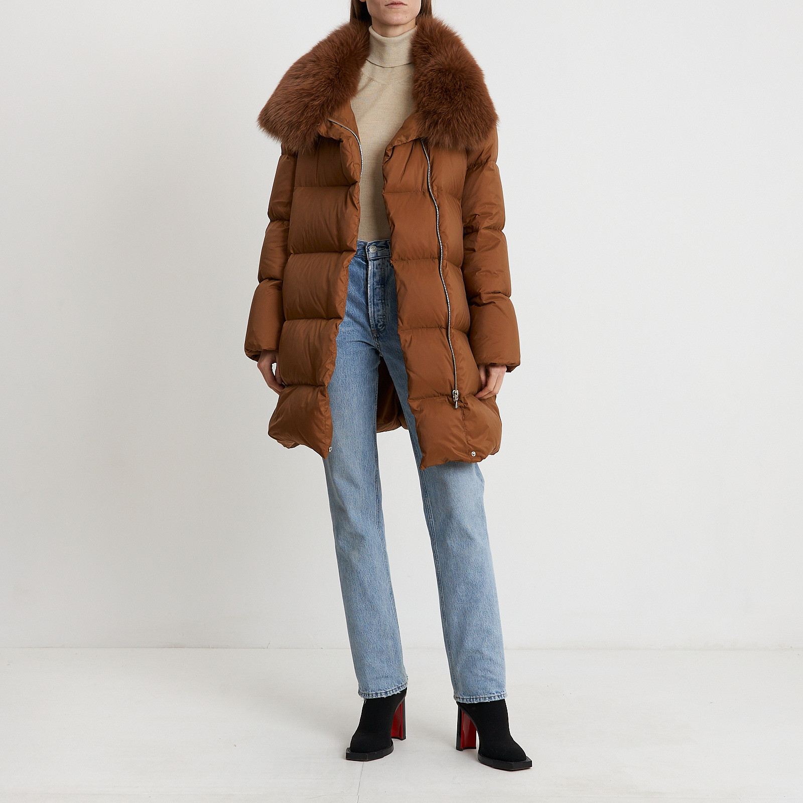 Пуховик Yves Salomon - купить оригинал в секонд-хенде SFS - 2