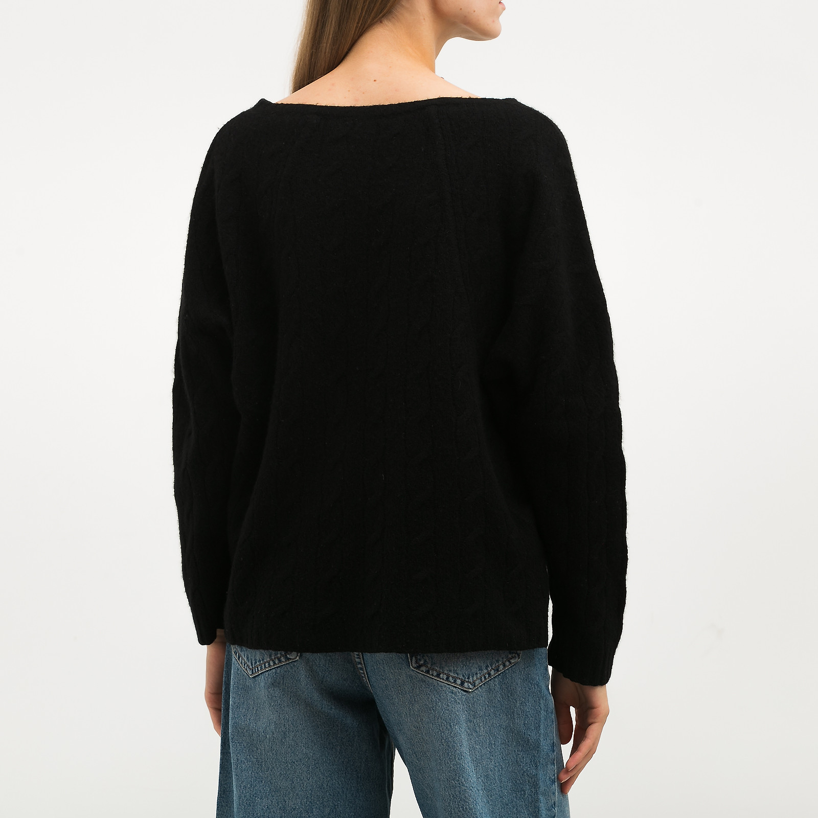 Свитер черного цвета Ralph Lauren - фото из каталога магазина брендовой одежды Second Friend Store Свитер Ralph Lauren - купить оригинал в секонд-хенде SFS - 2
