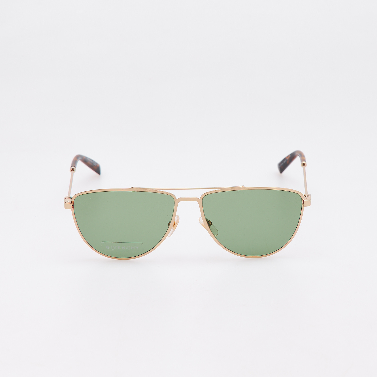 Очки  зеленого цвета Givenchy - фото из каталога магазина брендовой одежды Second Friend Store Очки Givenchy - купить оригинал в секонд-хенде SFS - 1