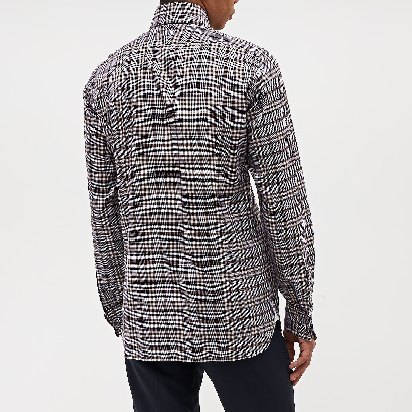 Рубашка фиолетового цвета Tom Ford - фото из каталога магазина брендовой одежды Second Friend Store Рубашка Tom Ford - купить оригинал в секонд-хенде SFS - 3