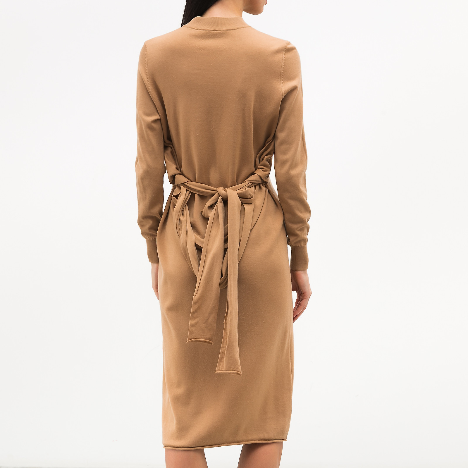 Платье бежевого цвета Proenza Schouler - фото из каталога магазина брендовой одежды Second Friend Store Платье Proenza Schouler - купить оригинал в секонд-хенде SFS - 2