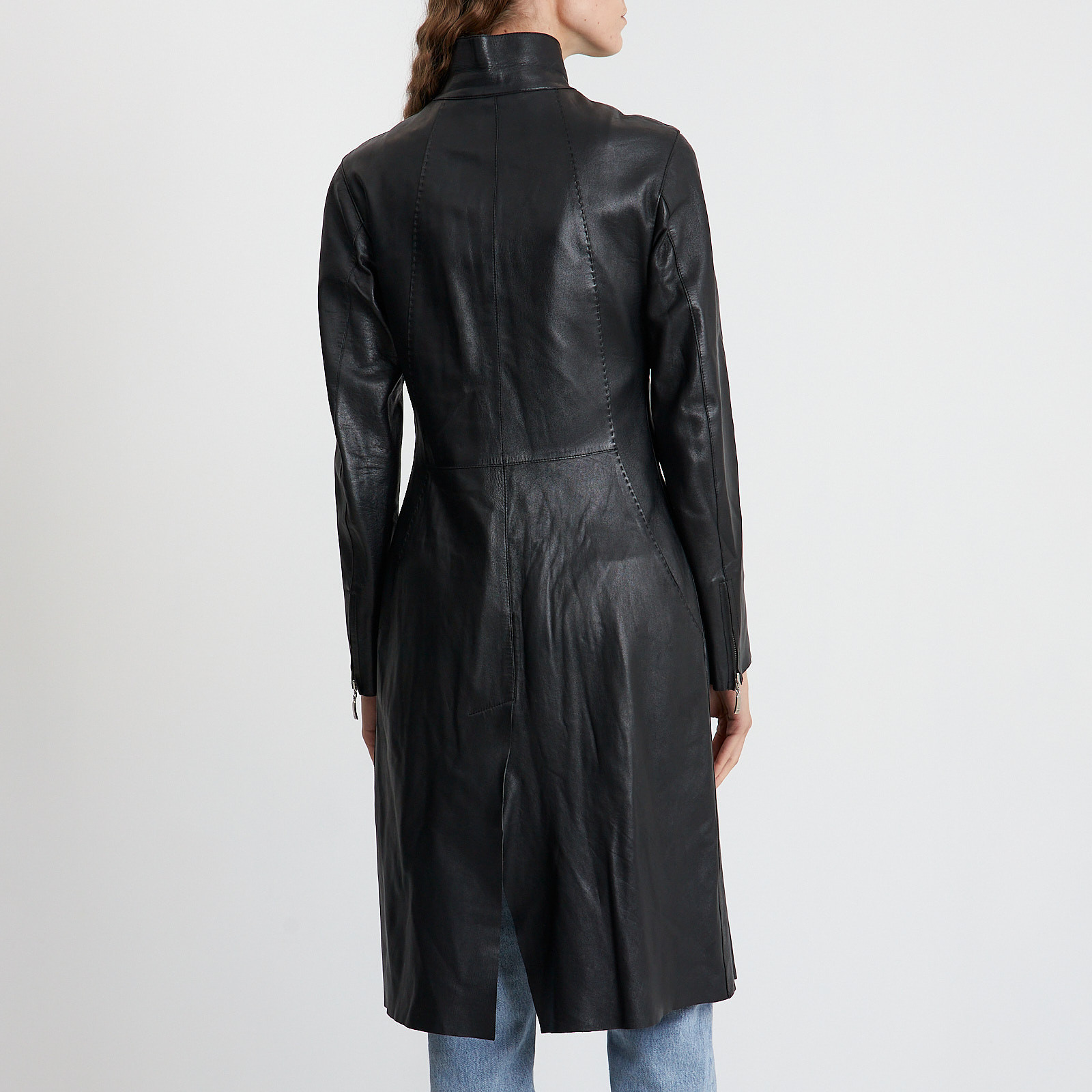 Кожаный плащ Gucci - купить оригинал в секонд-хенде SFS - 3