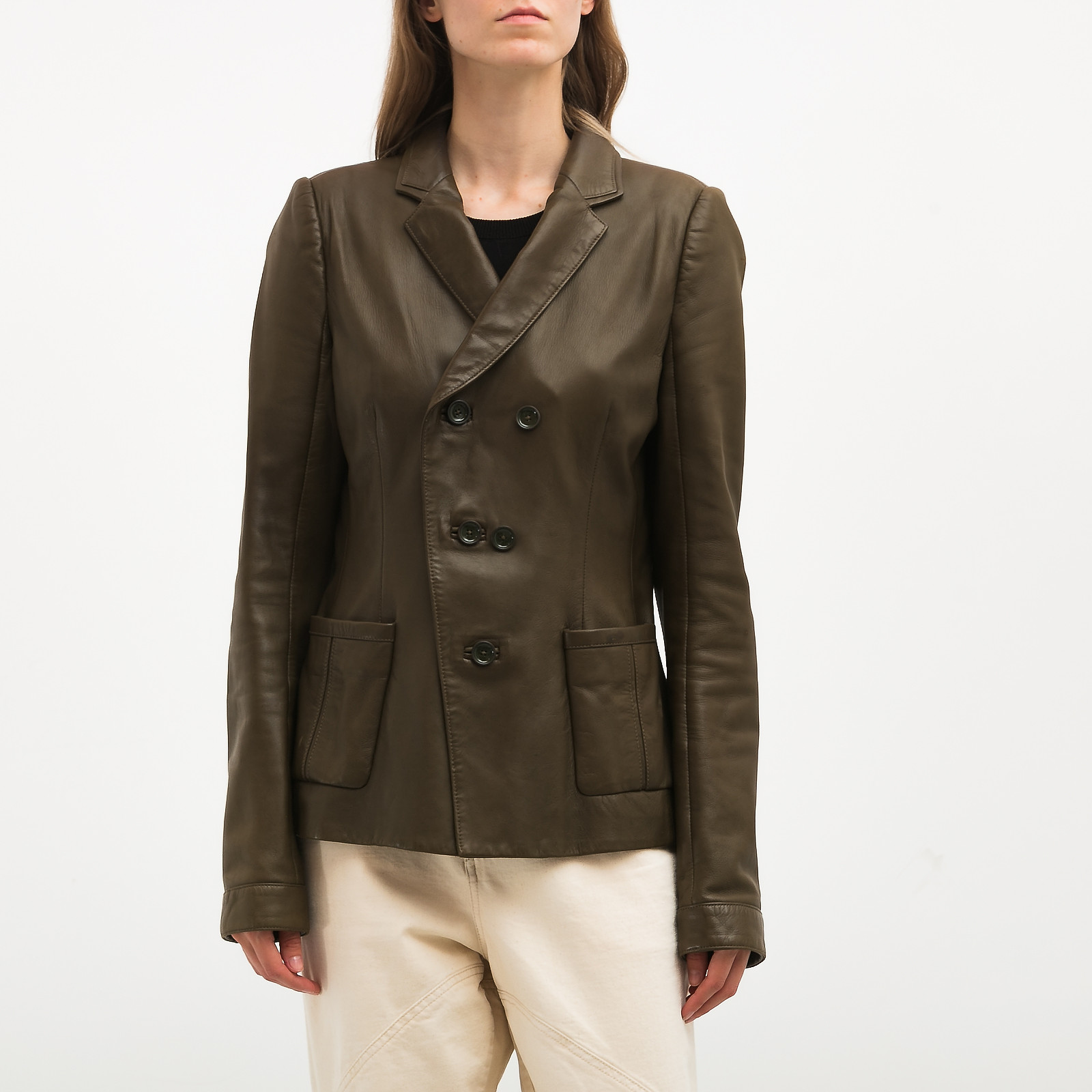 Куртка кожаная Balenciaga - купить оригинал в секонд-хенде SFS