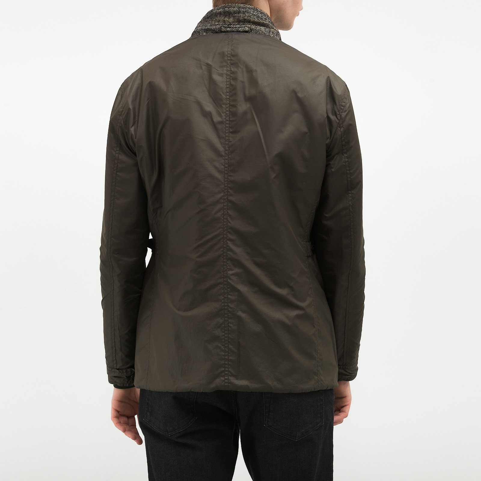 Пальто серого цвета Dolce&Gabbana - фото из каталога магазина брендовой одежды Second Friend Store Пальто Dolce&Gabbana - купить оригинал в секонд-хенде SFS - 4