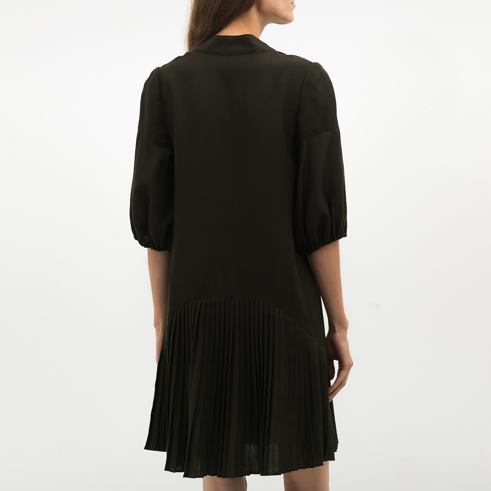 Платье зеленого цвета Givenchy - фото из каталога магазина брендовой одежды Second Friend Store Платье Givenchy - купить оригинал в секонд-хенде SFS - 2