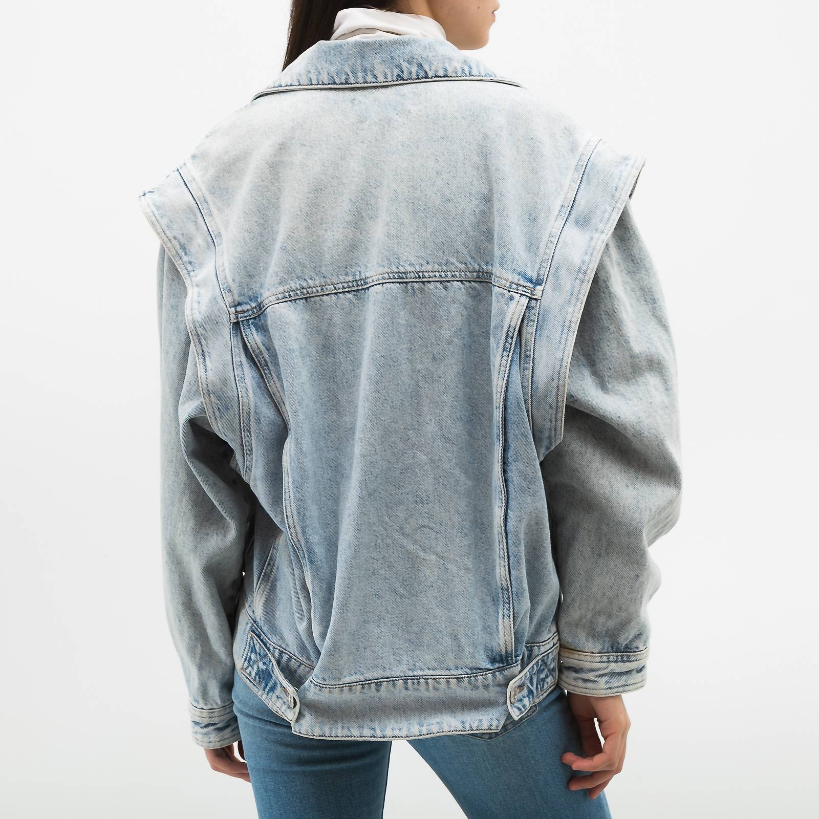 Куртка джинсовая Isabel Marant Etoile голубая, - купить за 36900
