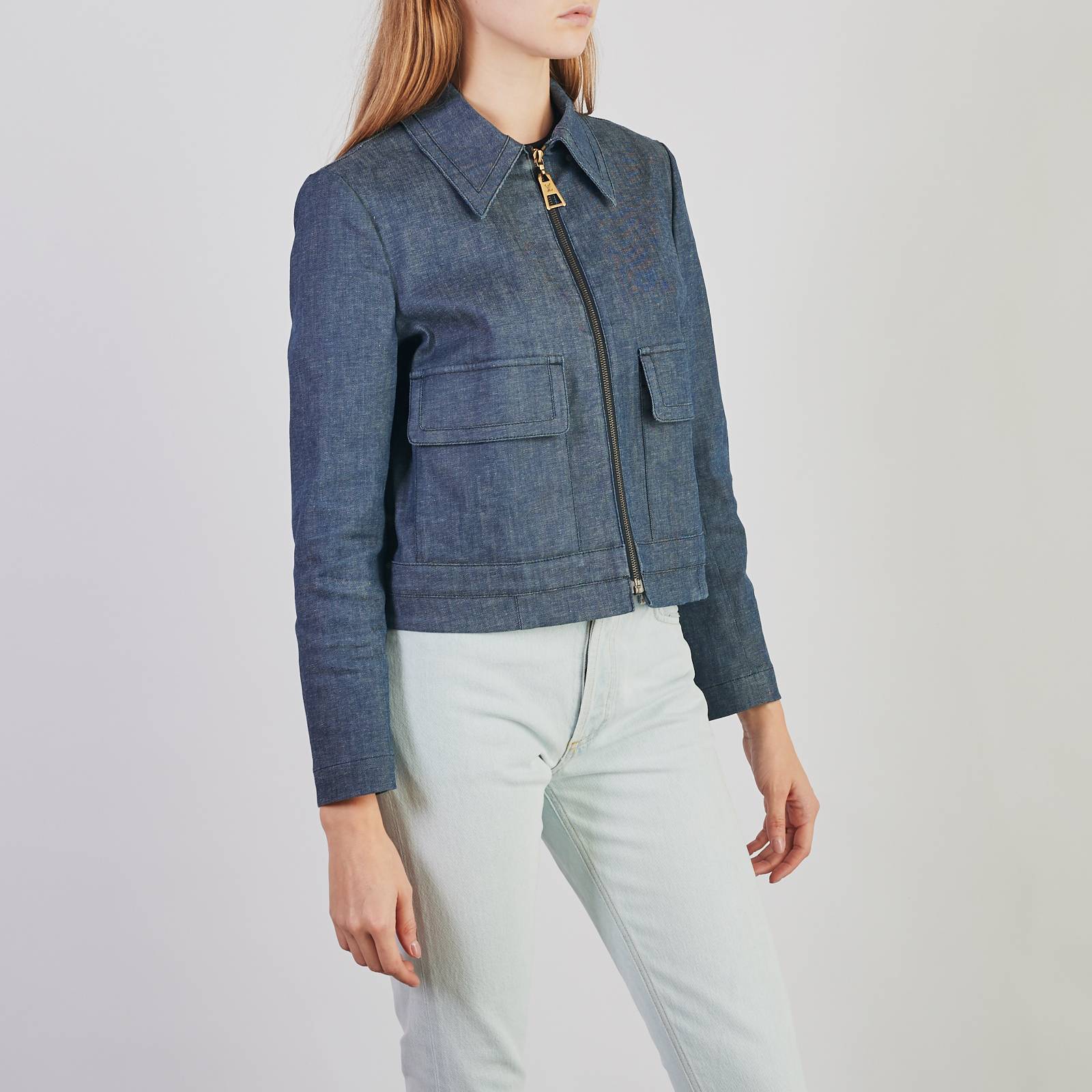 Джинсовая куртка Louis Vuitton - купить оригинал в секонд-хенде SFS