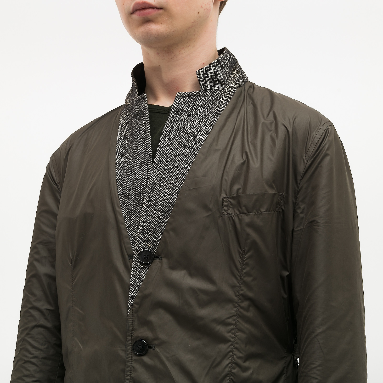 Пальто серого цвета Dolce&Gabbana - фото из каталога магазина брендовой одежды Second Friend Store Пальто Dolce&Gabbana - купить оригинал в секонд-хенде SFS - 5