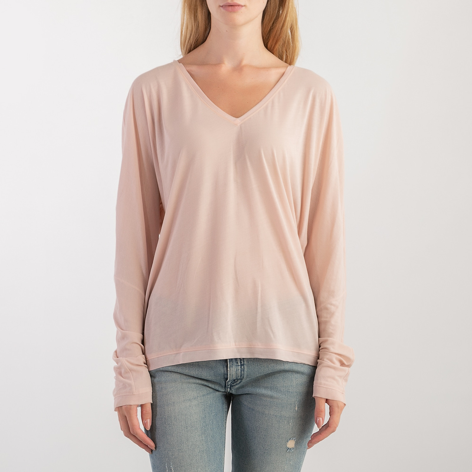 Лонгслив  бежевого цвета Tom Ford - фото из каталога магазина брендовой одежды Second Friend Store Лонгслив Tom Ford - купить оригинал в секонд-хенде SFS - 1