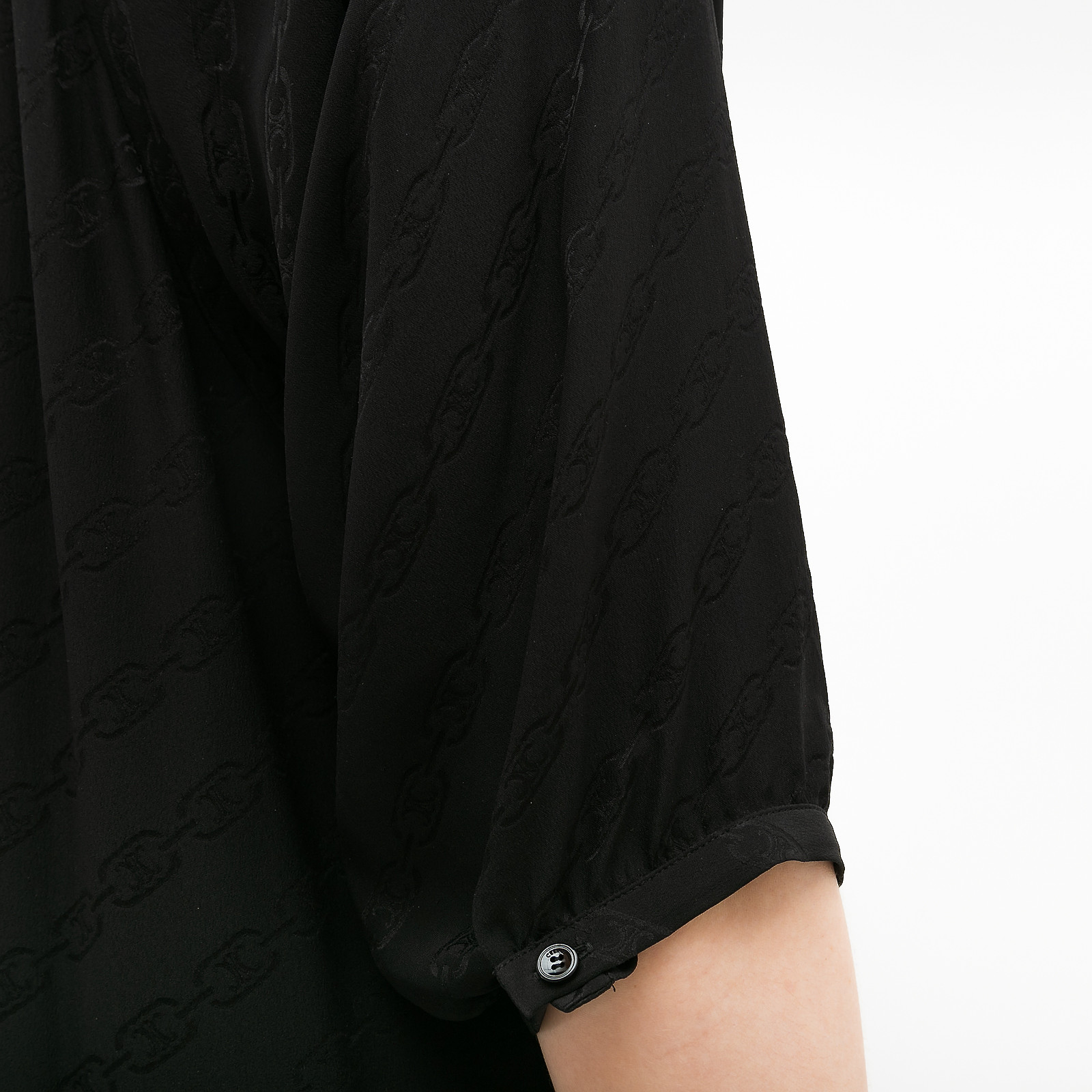 Платье черного цвета Celine - фото из каталога магазина брендовой одежды Second Friend Store Платье Celine - купить оригинал в секонд-хенде SFS - 5