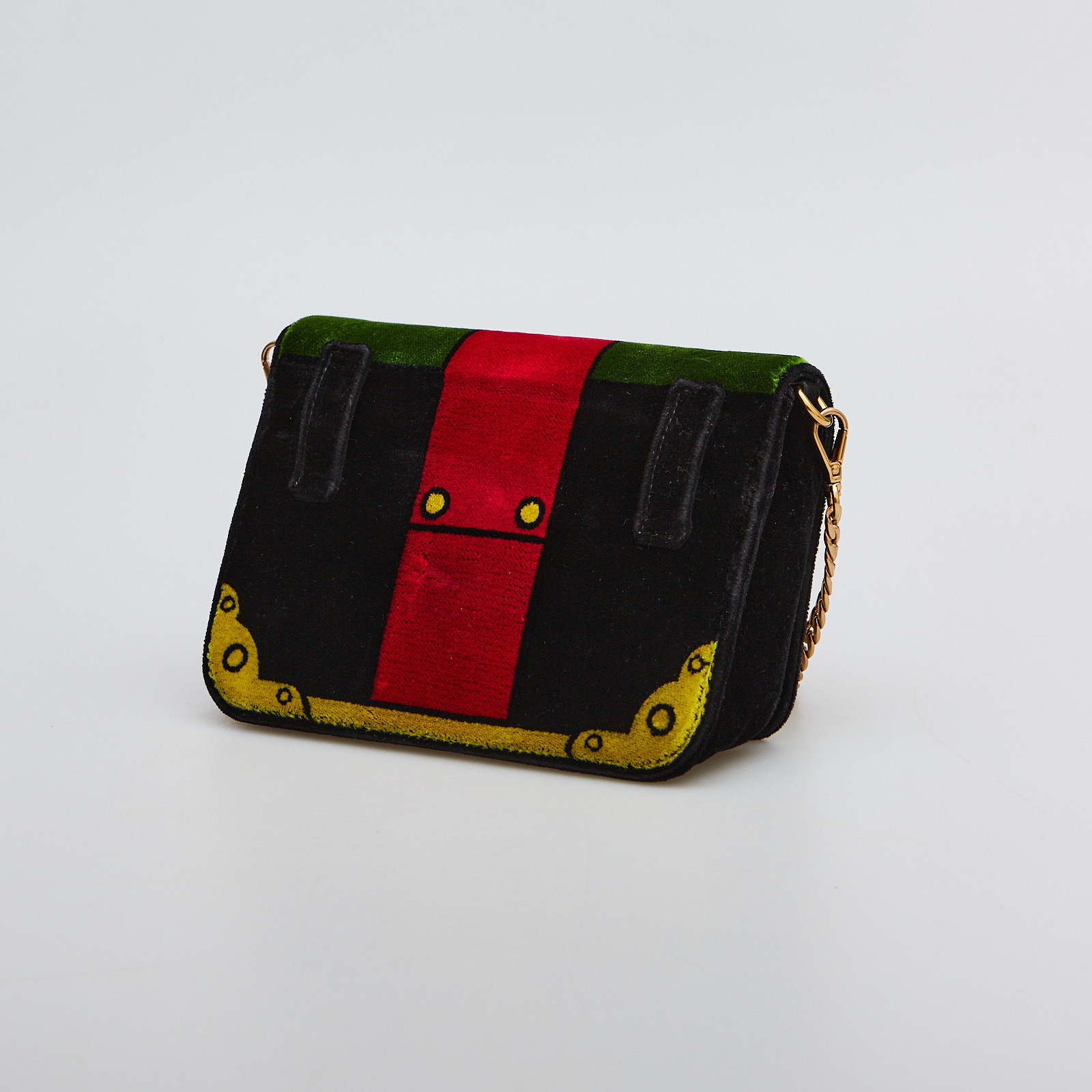 Сумка поясная черного цвета Prada - фото из каталога магазина брендовой одежды Second Friend Store Сумка поясная Prada - купить оригинал в секонд-хенде SFS - 3