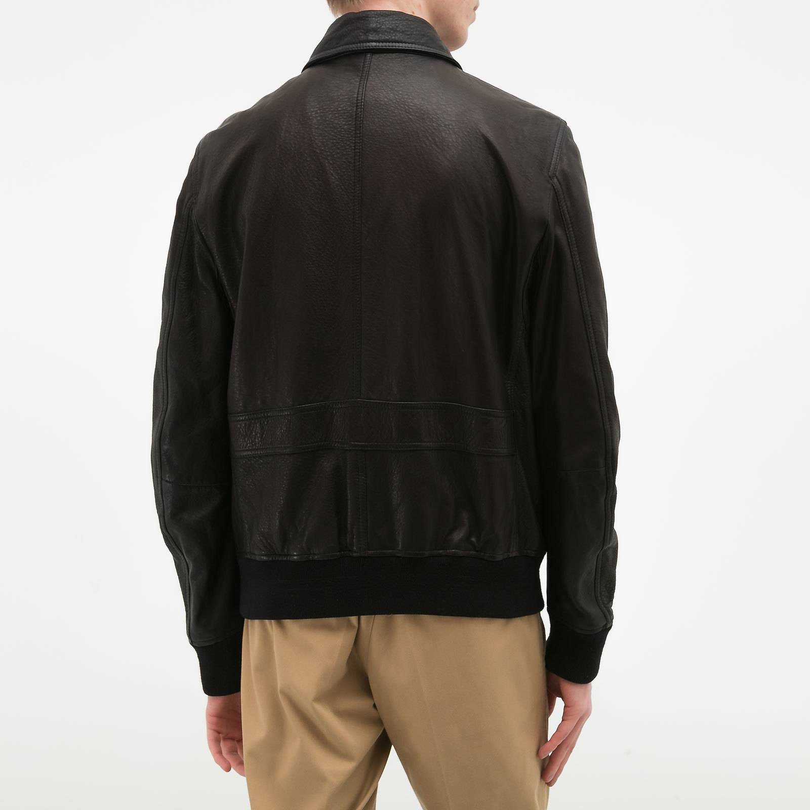 Куртка кожаная Burberry - купить оригинал в секонд-хенде SFS - 3