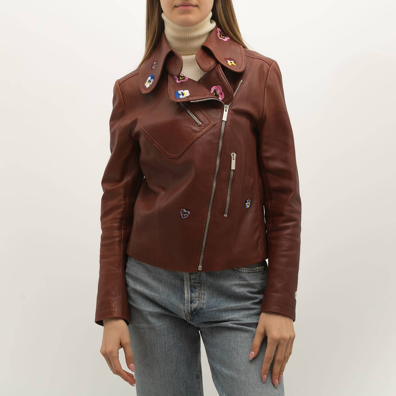 Куртка кожаная Christopher Kane - купить оригинал в секонд-хенде SFS