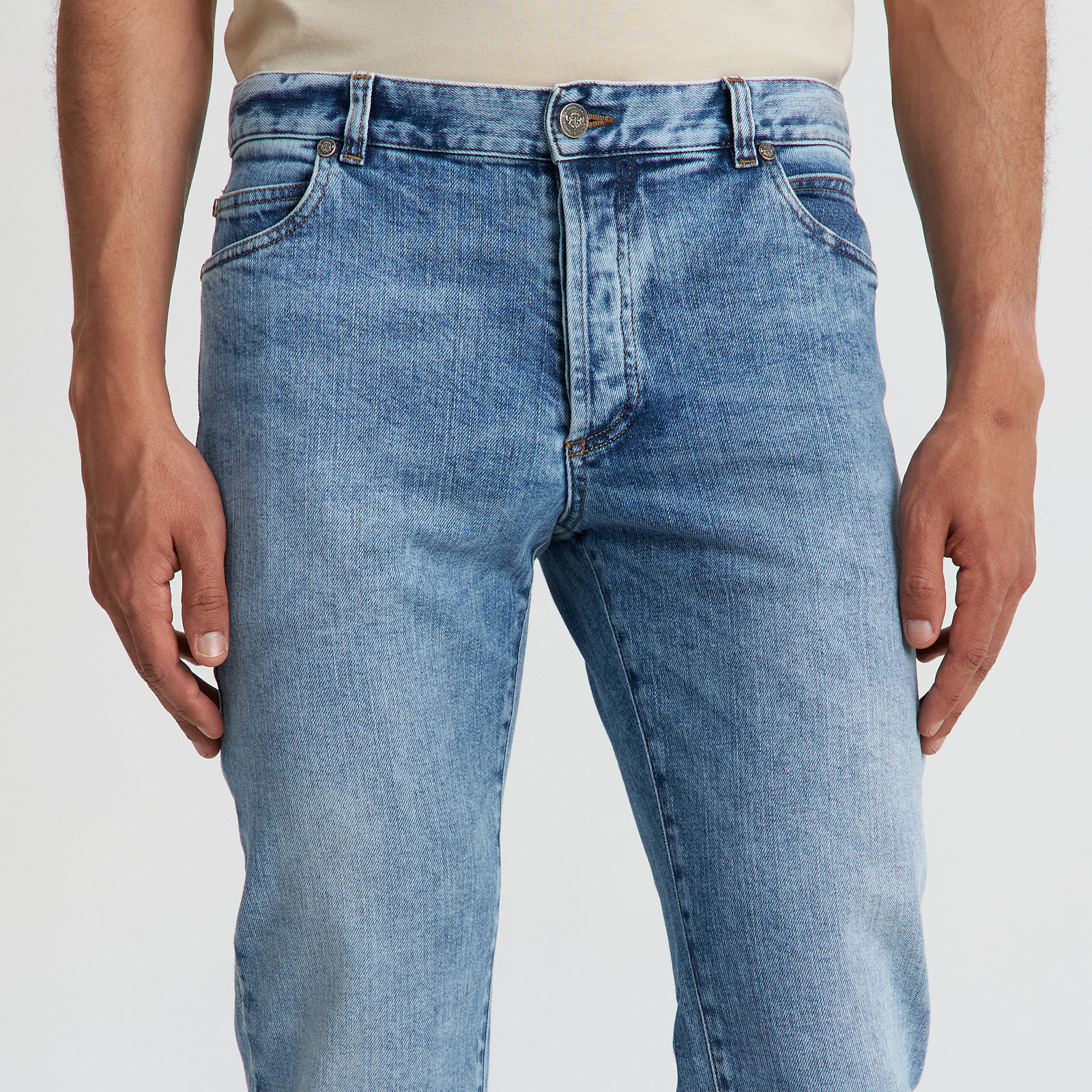 Джинсы Balmain - купить оригинал в секонд-хенде SFS - 4