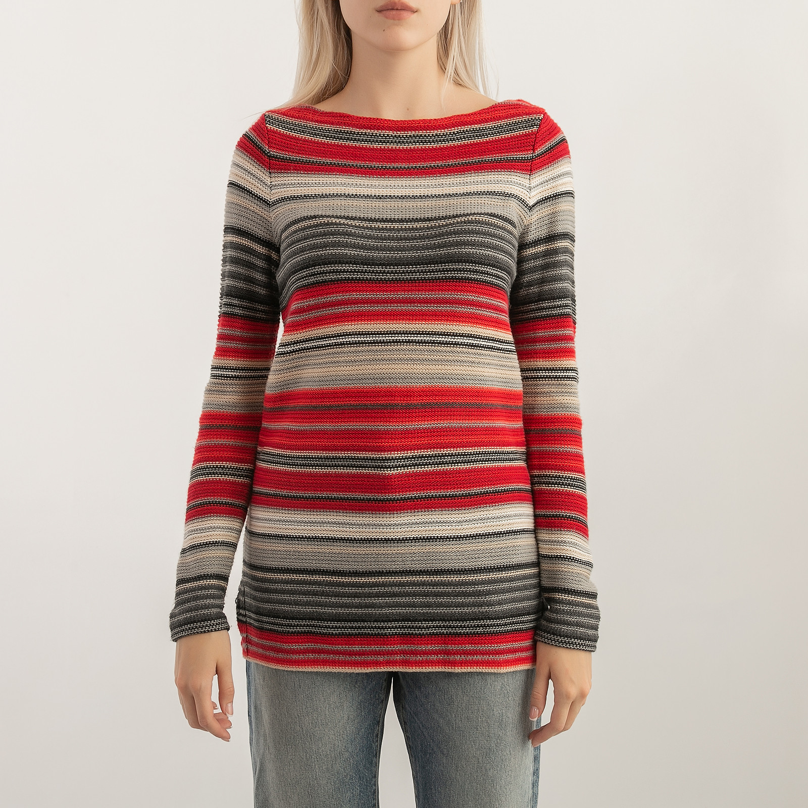 Джемпер  красного цвета Lauren Ralph Lauren - фото из каталога магазина брендовой одежды Second Friend Store Джемпер Lauren Ralph Lauren - купить оригинал в секонд-хенде SFS - 1