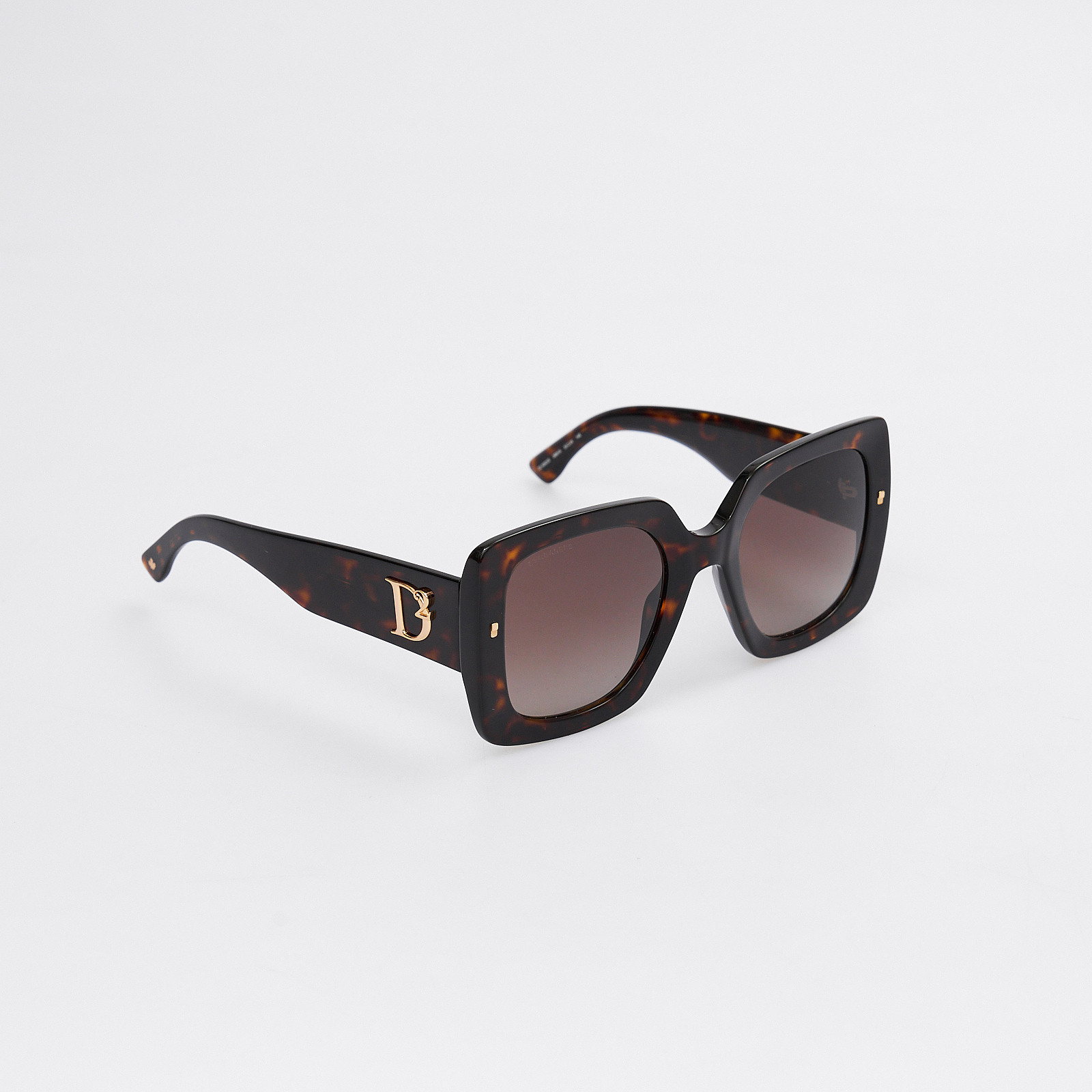 Очки коричневого цвета Dsquared2 - фото из каталога магазина брендовой одежды Second Friend Store Очки Dsquared2 - купить оригинал в секонд-хенде SFS - 3