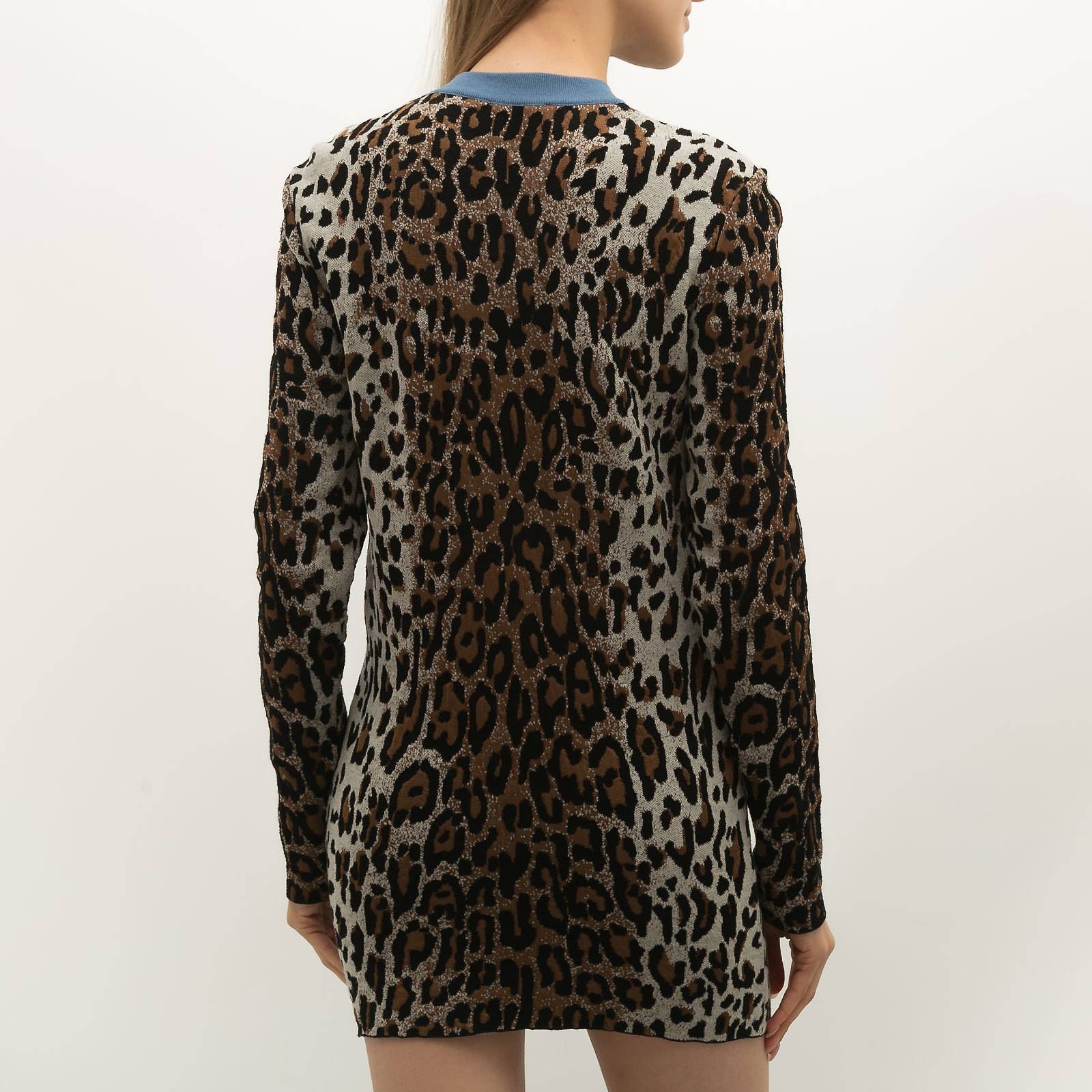 Платье коричневого цвета Stella McCartney - фото из каталога магазина брендовой одежды Second Friend Store Платье Stella McCartney - купить оригинал в секонд-хенде SFS - 2