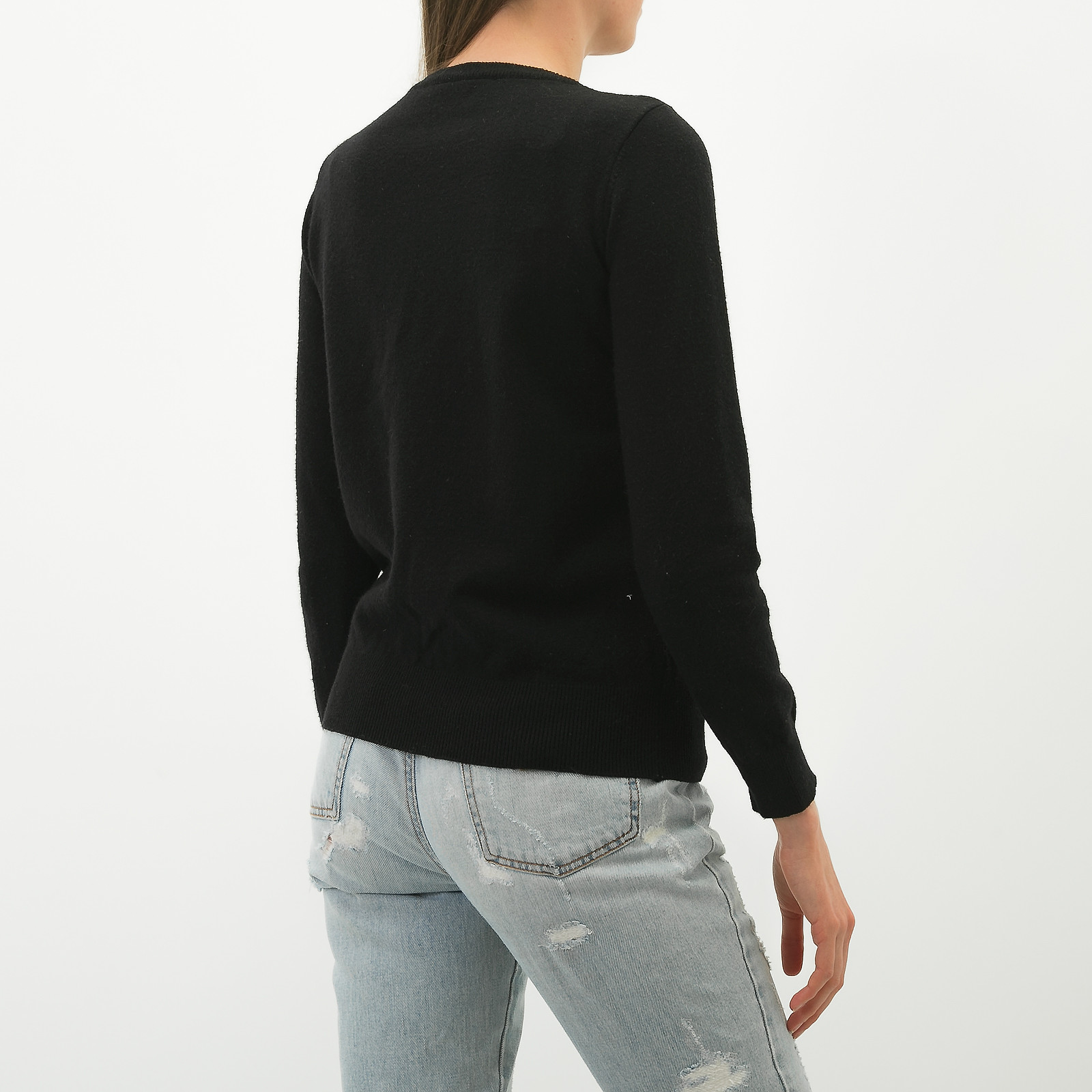 Свитер черного цвета Stella McCartney - фото из каталога магазина брендовой одежды Second Friend Store Свитер Stella McCartney - купить оригинал в секонд-хенде SFS - 2