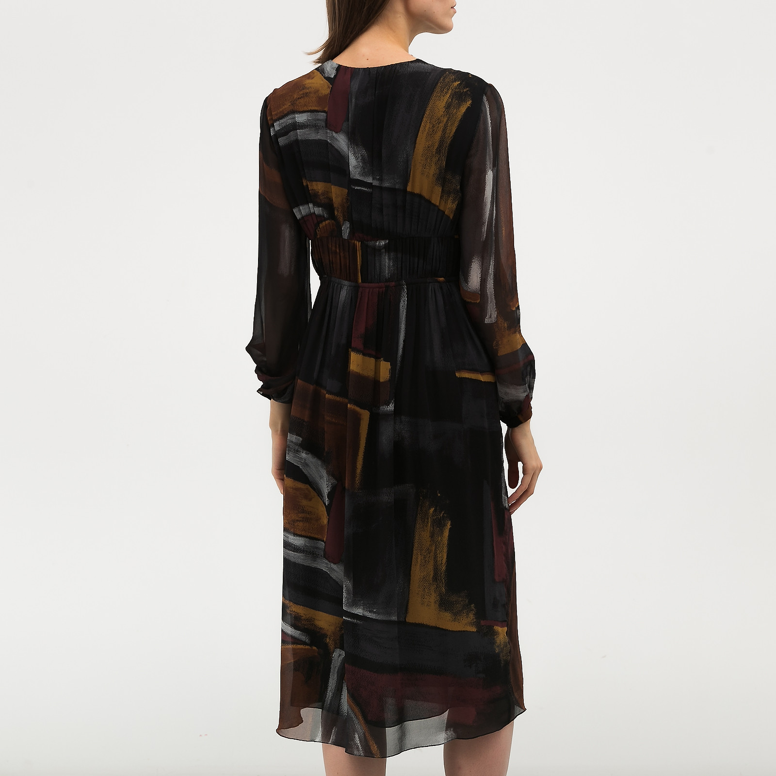 Платье  черного цвета Burberry Prorsum - фото из каталога магазина брендовой одежды Second Friend Store Платье Burberry Prorsum - купить оригинал в секонд-хенде SFS - 2