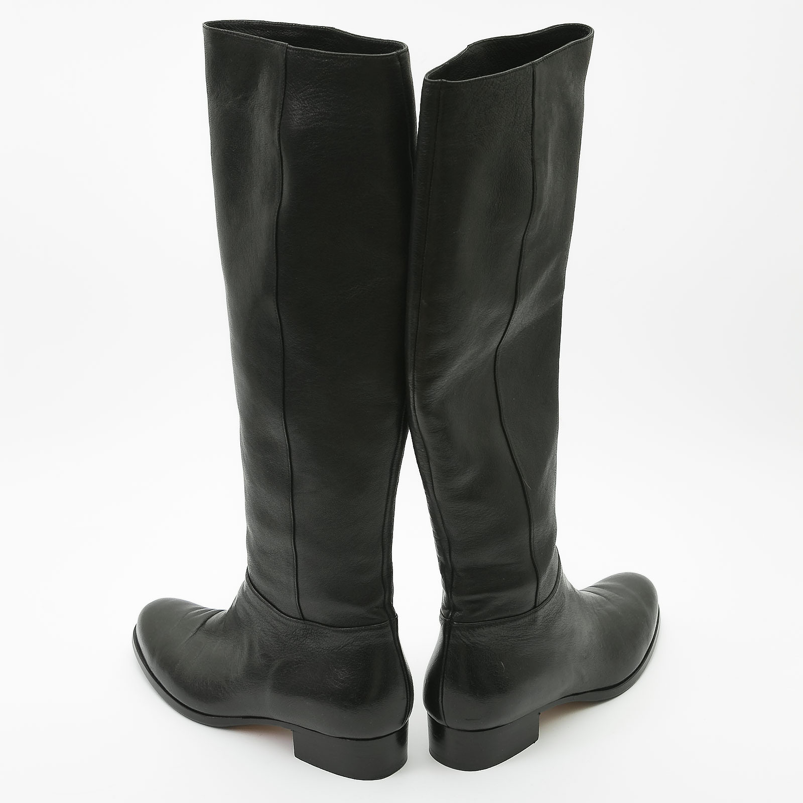 Сапоги черного цвета Jimmy Choo - фото из каталога магазина брендовой одежды Second Friend Store Сапоги Jimmy Choo - купить оригинал в секонд-хенде SFS - 3