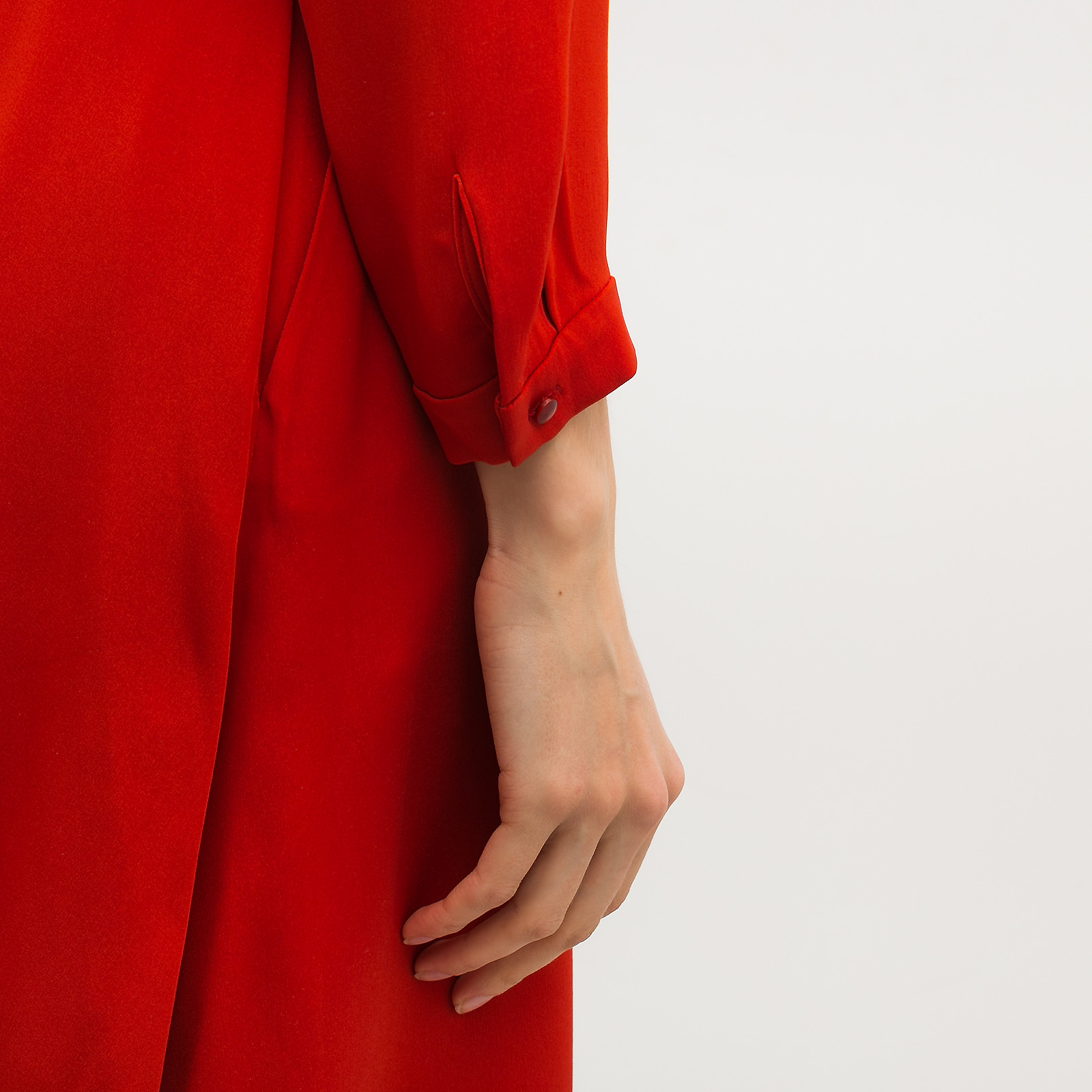 Платье красного цвета Alexander Terekhov - фото из каталога магазина брендовой одежды Second Friend Store Платье Alexander Terekhov - купить оригинал в секонд-хенде SFS - 5