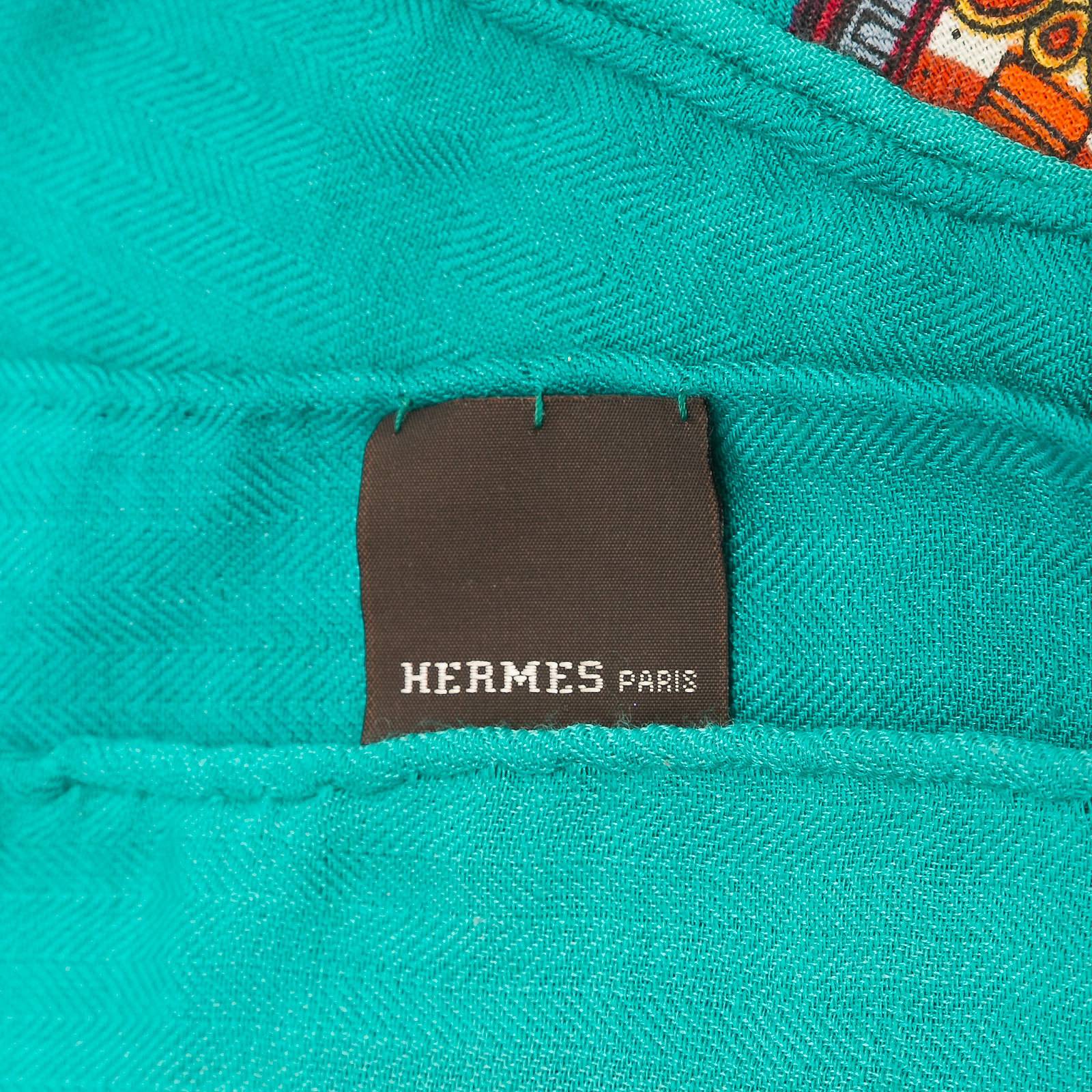 Шарф Hermes - купить оригинал в секонд-хенде SFS