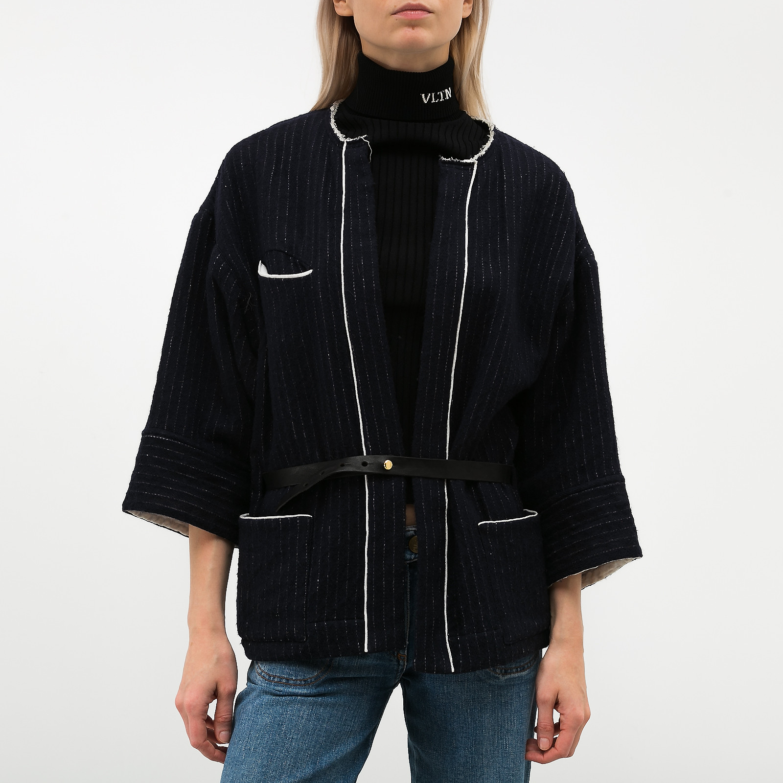 Жакет синего цвета Isabel Marant - фото из каталога магазина брендовой одежды Second Friend Store Жакет Isabel Marant - купить оригинал в секонд-хенде SFS - 1