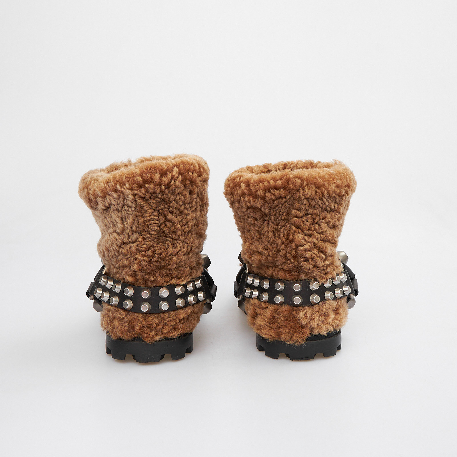 Сапоги коричневого цвета Miu Miu - фото из каталога магазина брендовой одежды Second Friend Store Сапоги Miu Miu - купить оригинал в секонд-хенде SFS - 3