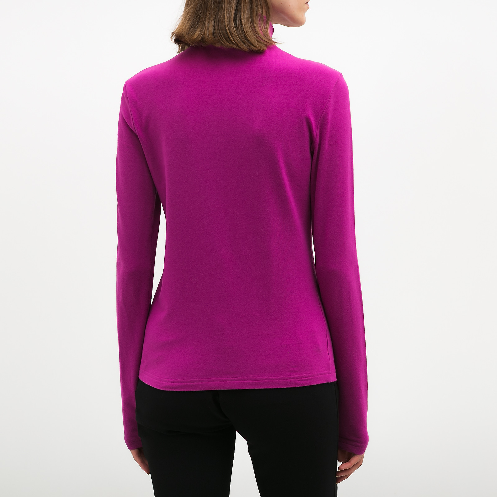 Водолазка фиолетового цвета Calvin Klein 205W39NYC - фото из каталога магазина брендовой одежды Second Friend Store Водолазка Calvin Klein 205W39NYC - купить оригинал в секонд-хенде SFS - 2