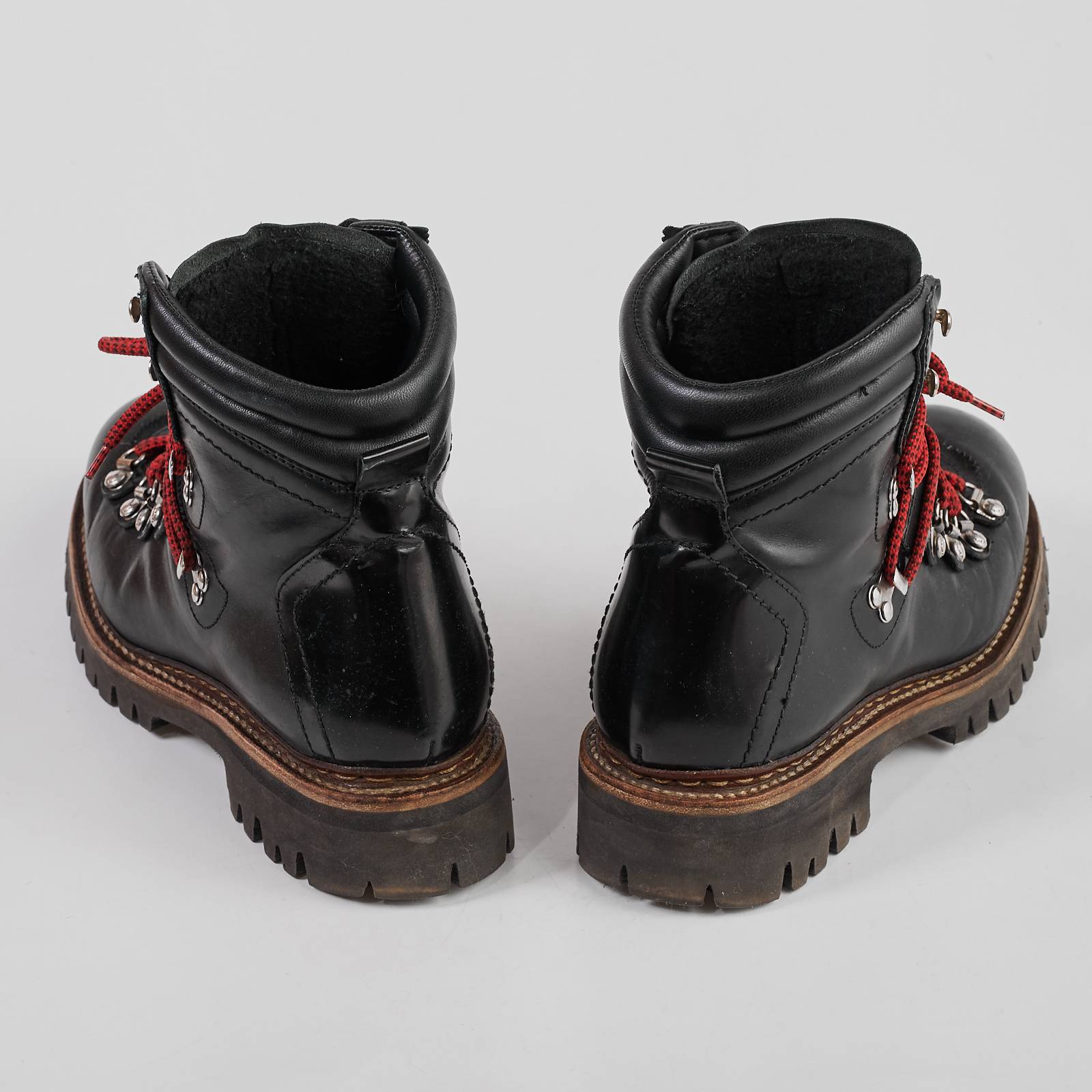 Ботинки Dsquared2 черные, - купить за 11900 ₽