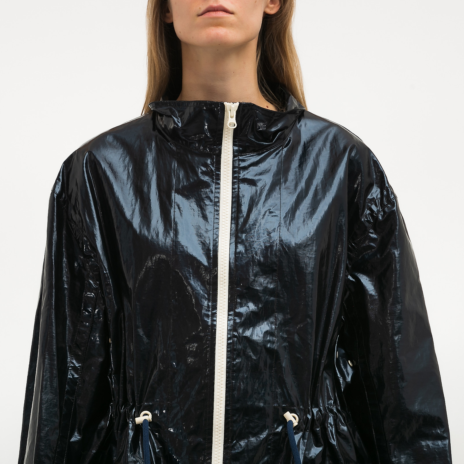 Плащ синего цвета Isabel Marant - фото из каталога магазина брендовой одежды Second Friend Store Плащ Isabel Marant - купить оригинал в секонд-хенде SFS - 4