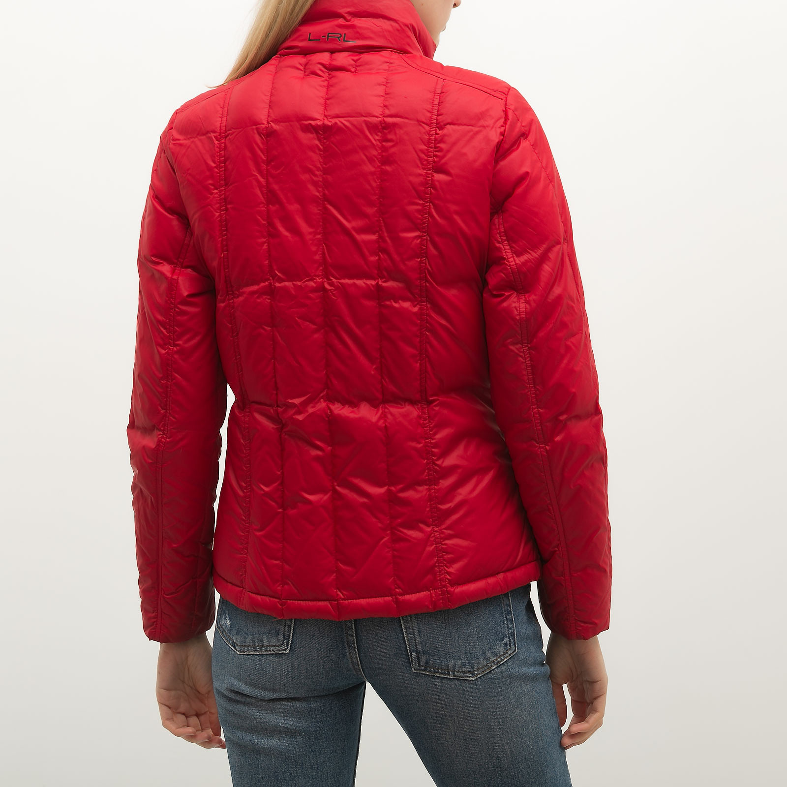 Пуховик  красного цвета Lauren Ralph Lauren - фото из каталога магазина брендовой одежды Second Friend Store Пуховик Lauren Ralph Lauren - купить оригинал в секонд-хенде SFS - 2