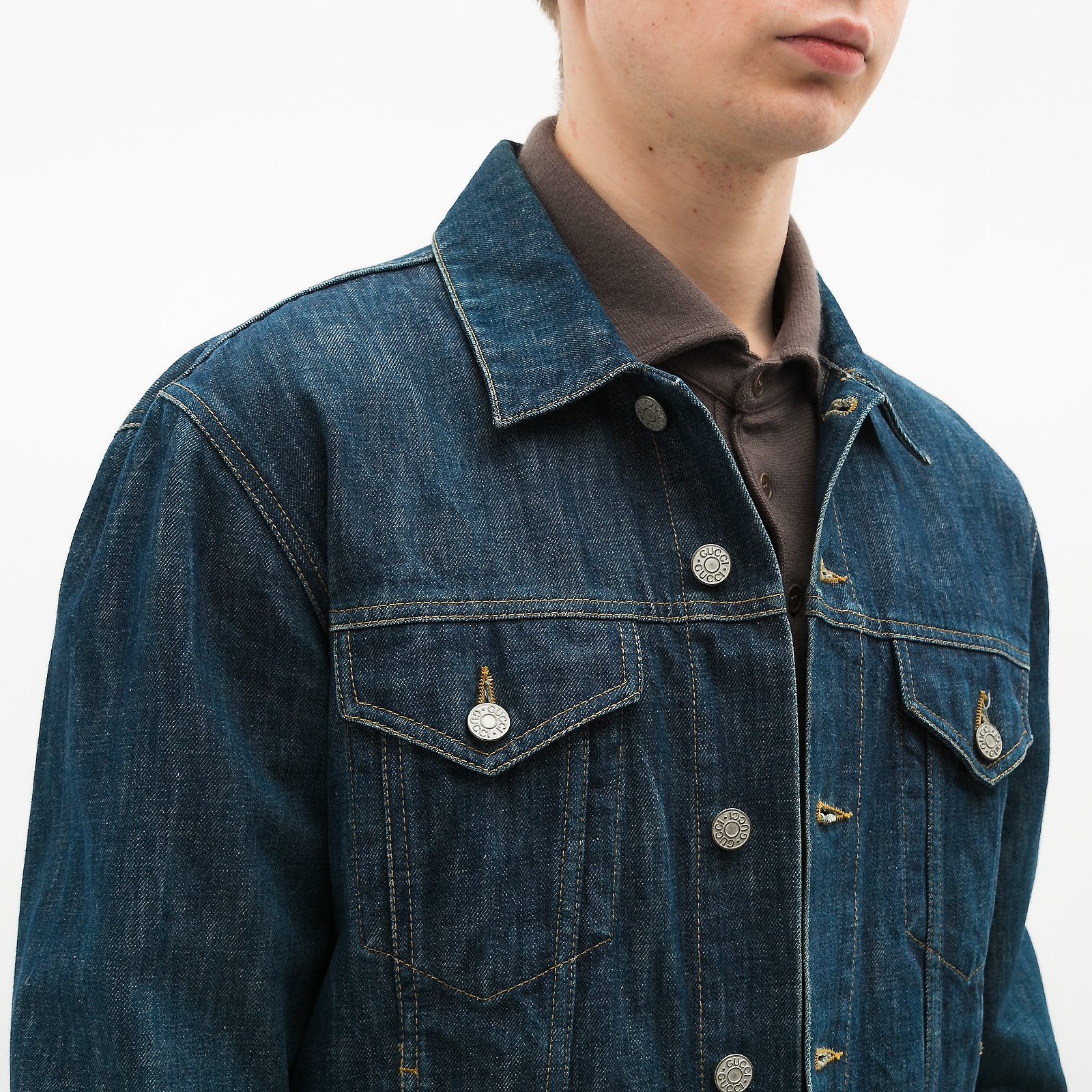 Куртка джинсовая Gucci - купить оригинал в секонд-хенде SFS