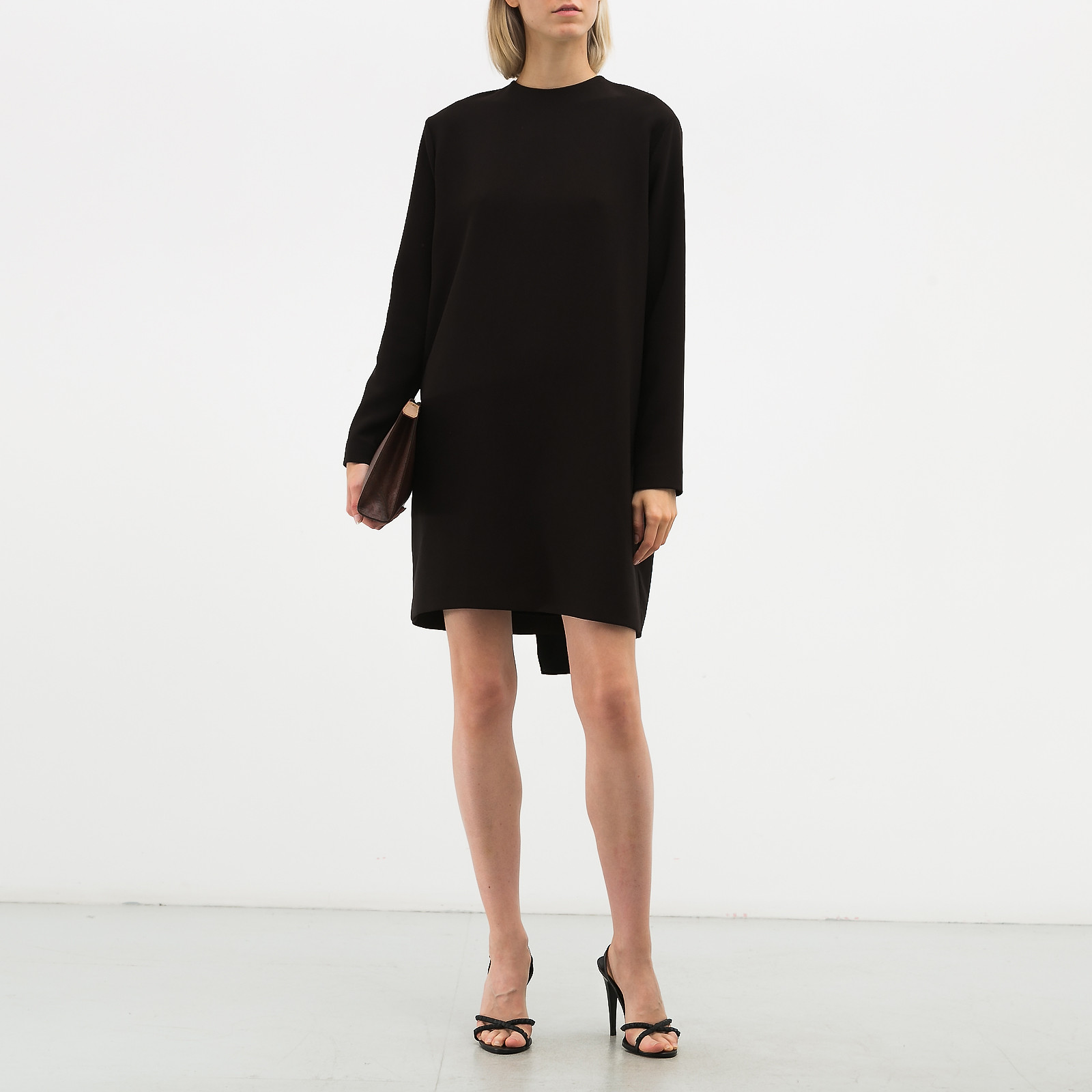 Платье черного цвета Alexander Terekhov - фото из каталога магазина брендовой одежды Second Friend Store Платье Alexander Terekhov - купить оригинал в секонд-хенде SFS - 2