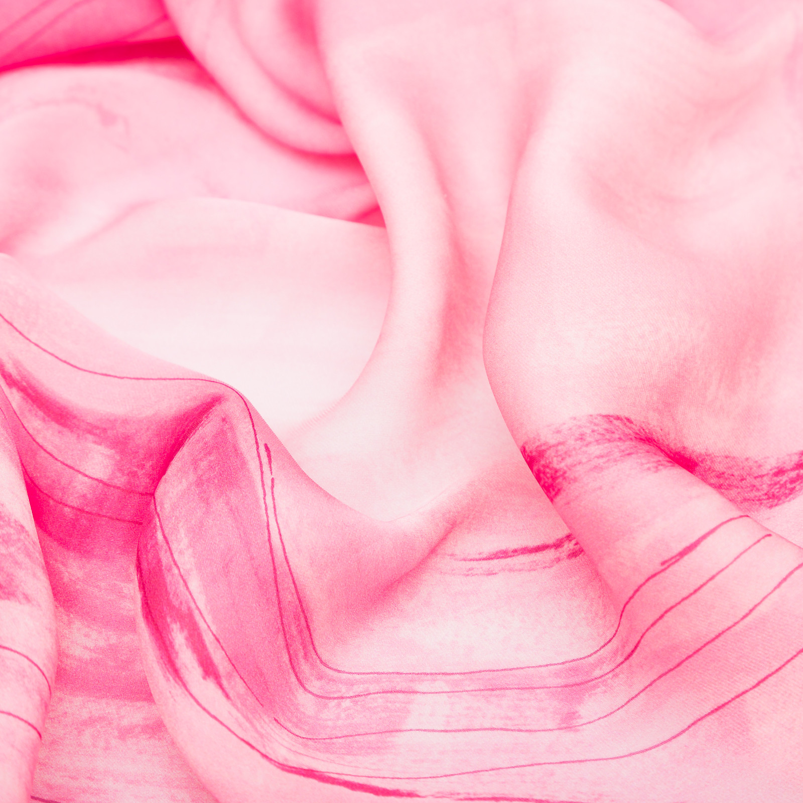 Платок розового цвета Salvatore Ferragamo - фото из каталога магазина брендовой одежды Second Friend Store Платок Salvatore Ferragamo - купить оригинал в секонд-хенде SFS - 3