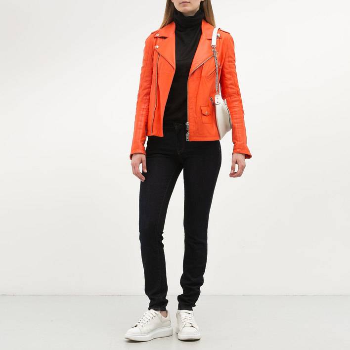 Кожаная куртка McQ by Alexander McQueen
