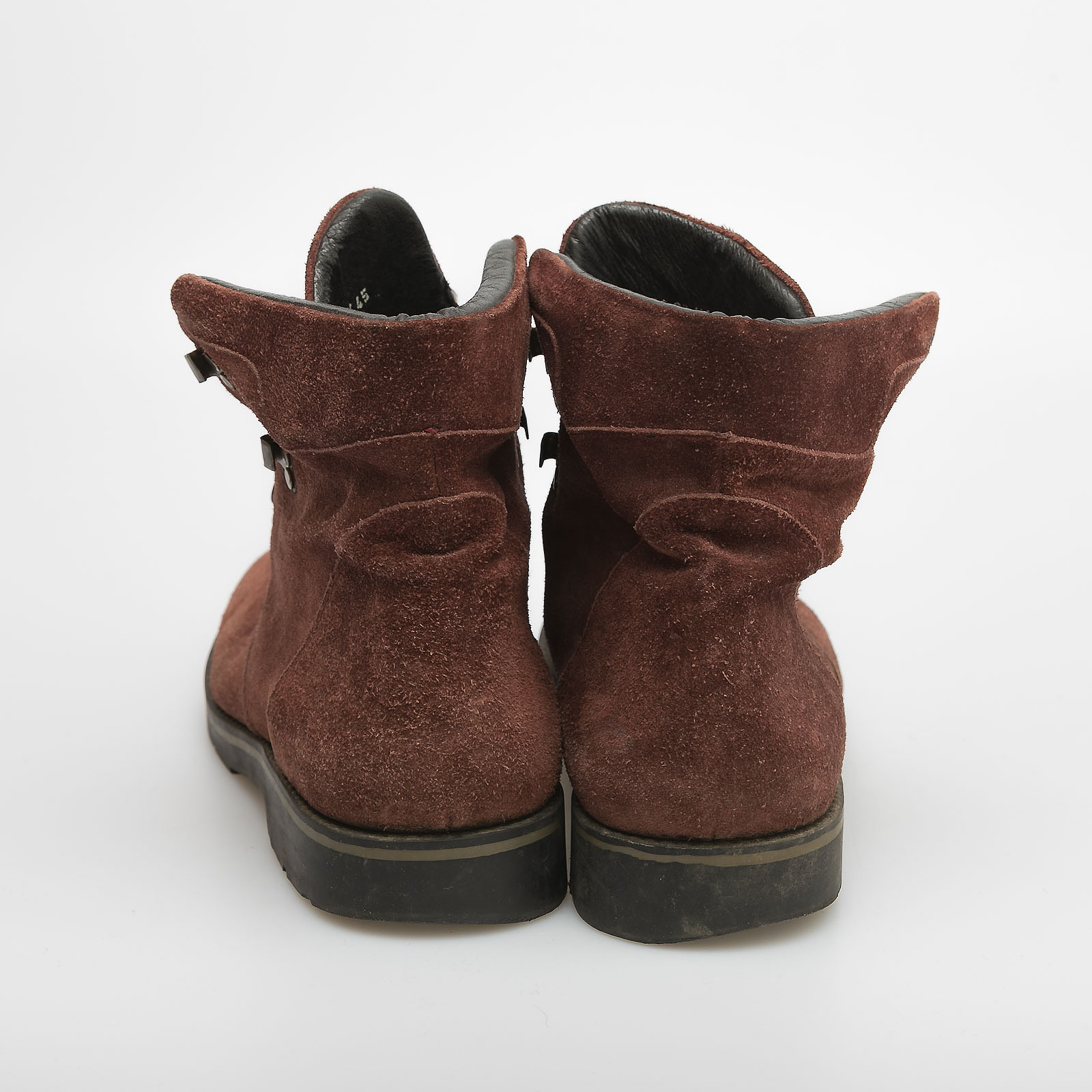 Ботинки бордового цвета Opening Ceremony - фото из каталога магазина брендовой одежды Second Friend Store Ботинки Opening Ceremony - купить оригинал в секонд-хенде SFS - 3