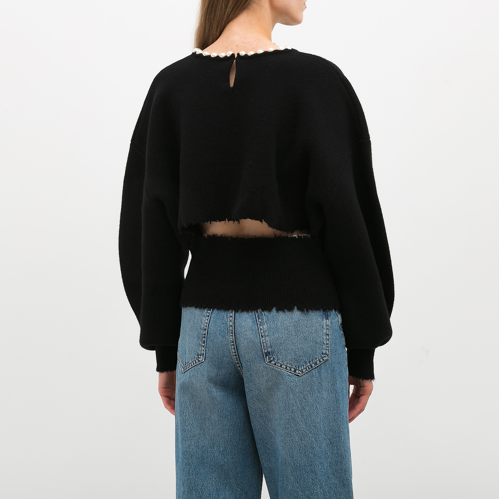 Свитер черного цвета Alexander Wang - фото из каталога магазина брендовой одежды Second Friend Store Свитер Alexander Wang - купить оригинал в секонд-хенде SFS - 2