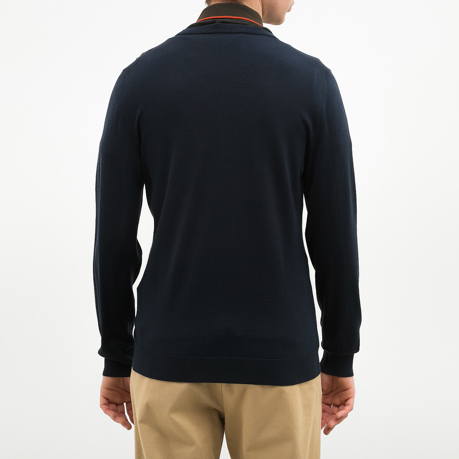 Кардиган синего цвета Gucci - фото из каталога магазина брендовой одежды Second Friend Store Кардиган Gucci - купить оригинал в секонд-хенде SFS - 3