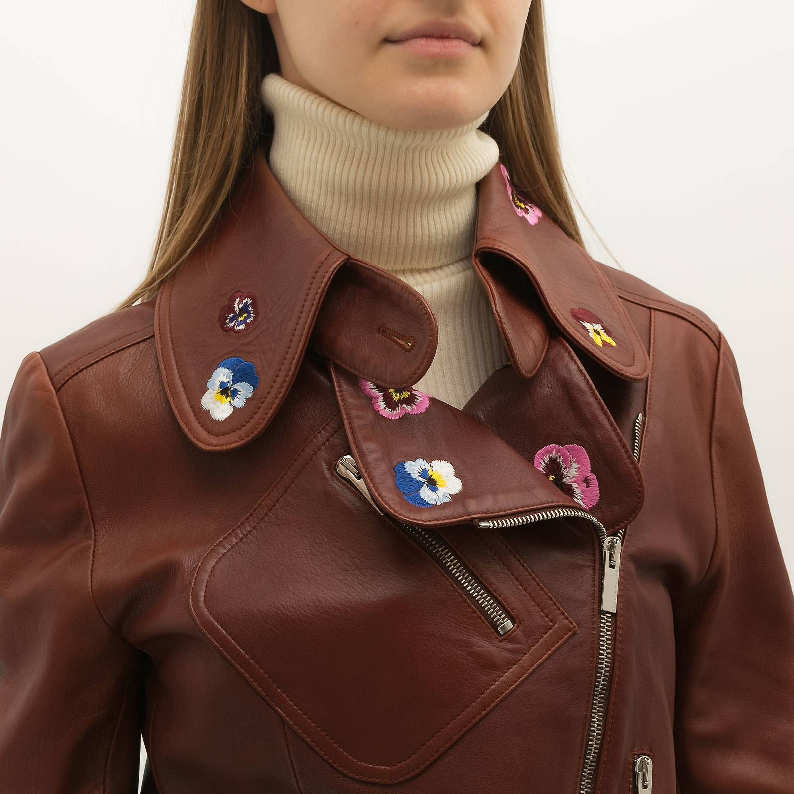 Куртка кожаная Christopher Kane - купить оригинал в секонд-хенде SFS